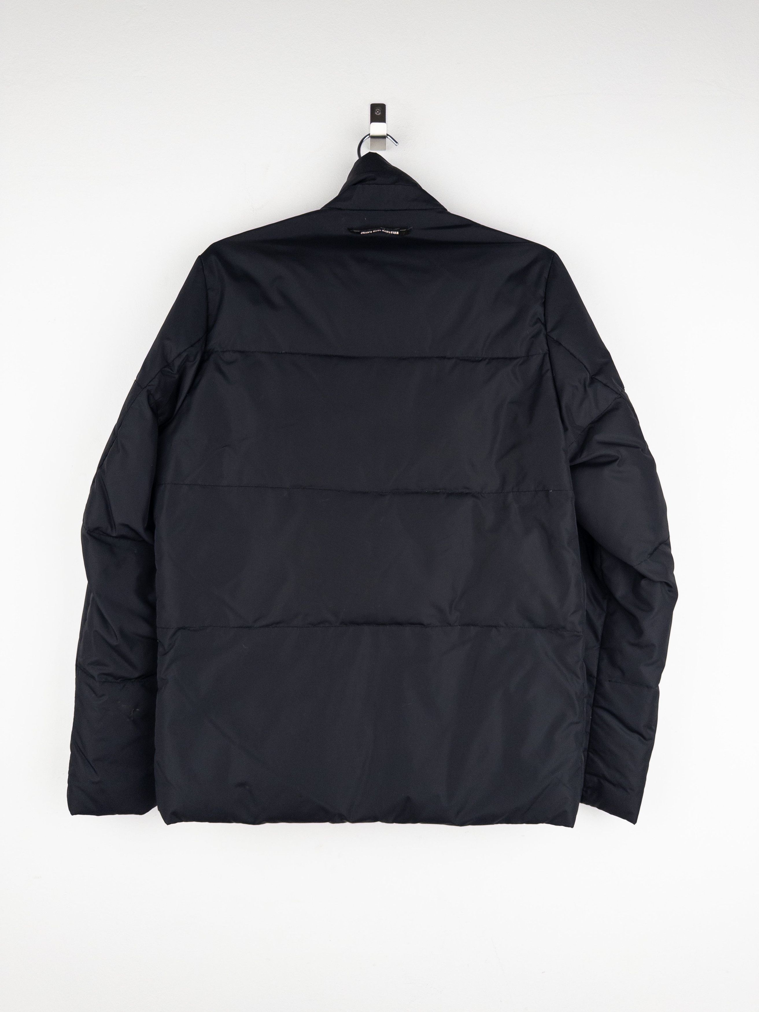 Jean Paul Gaultier AW03 Asymmetrical Bondage Strap Puffer Jacket Size US XL / EU 56 / 4 - 2 Thumbnail