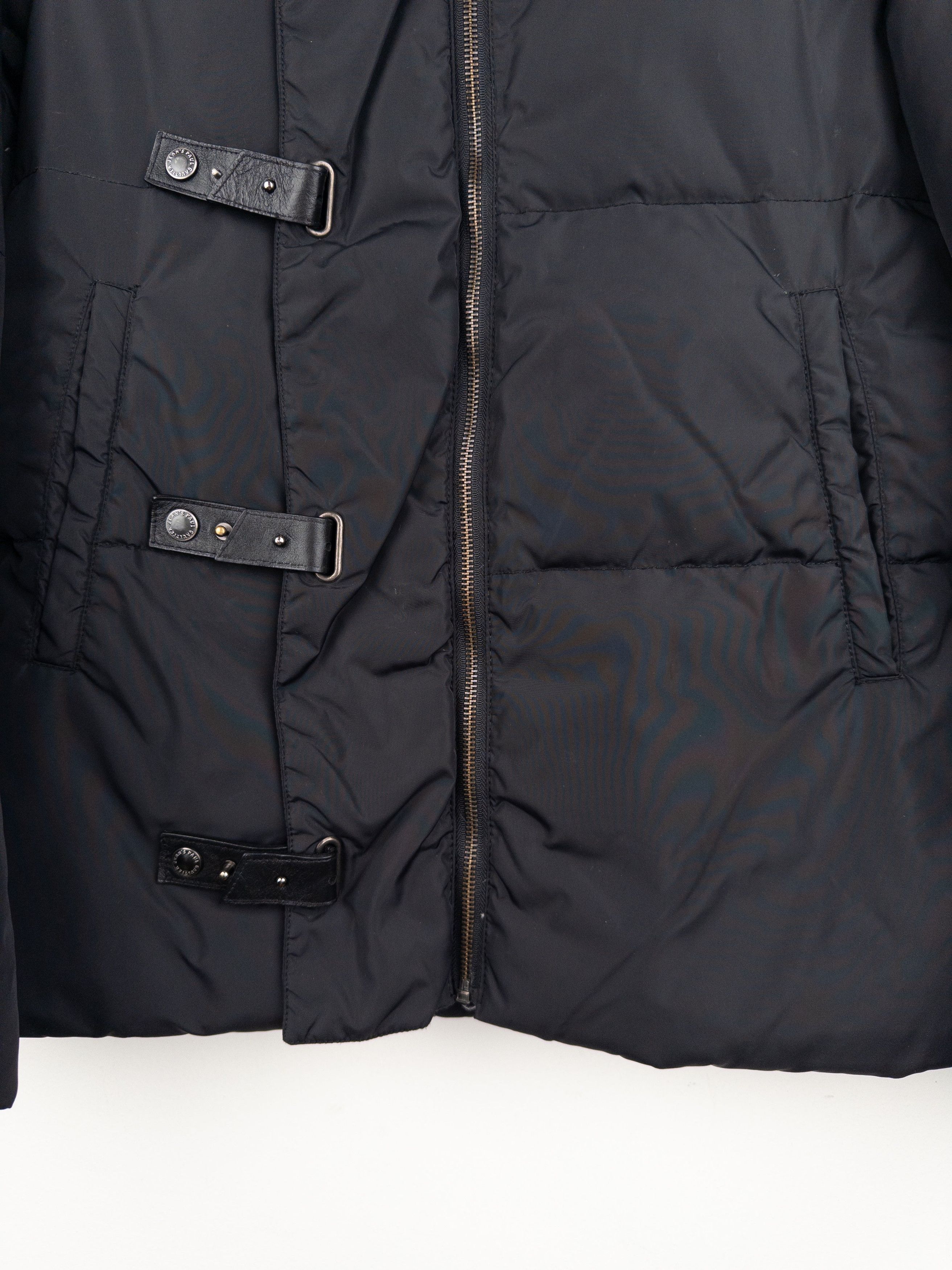 Jean Paul Gaultier AW03 Asymmetrical Bondage Strap Puffer Jacket Size US XL / EU 56 / 4 - 4 Thumbnail