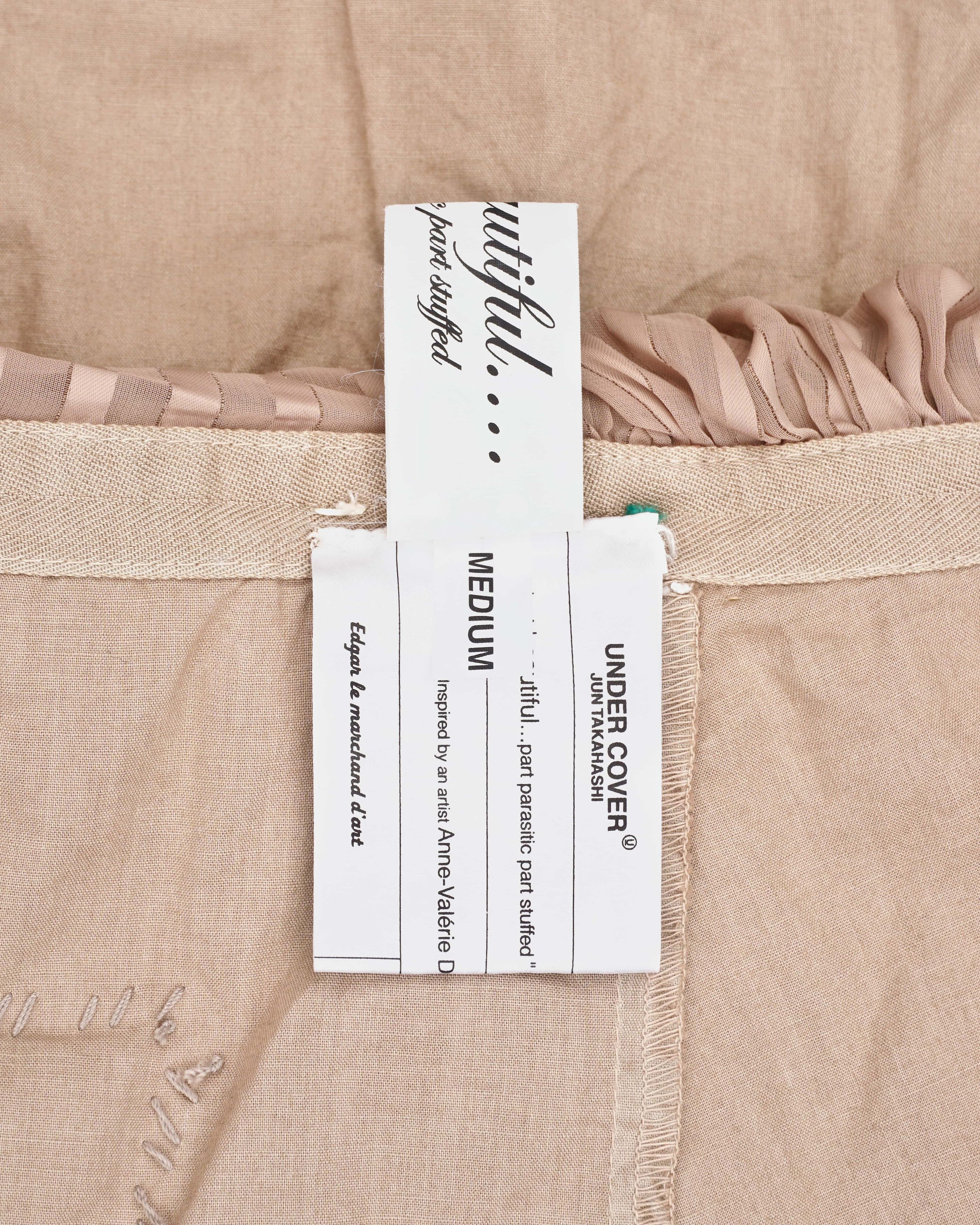 Undercover AW04 "But Beautiful" Reconstructed Patchwork Skirt Size 30" / US 8 / IT 44 - 8 Thumbnail