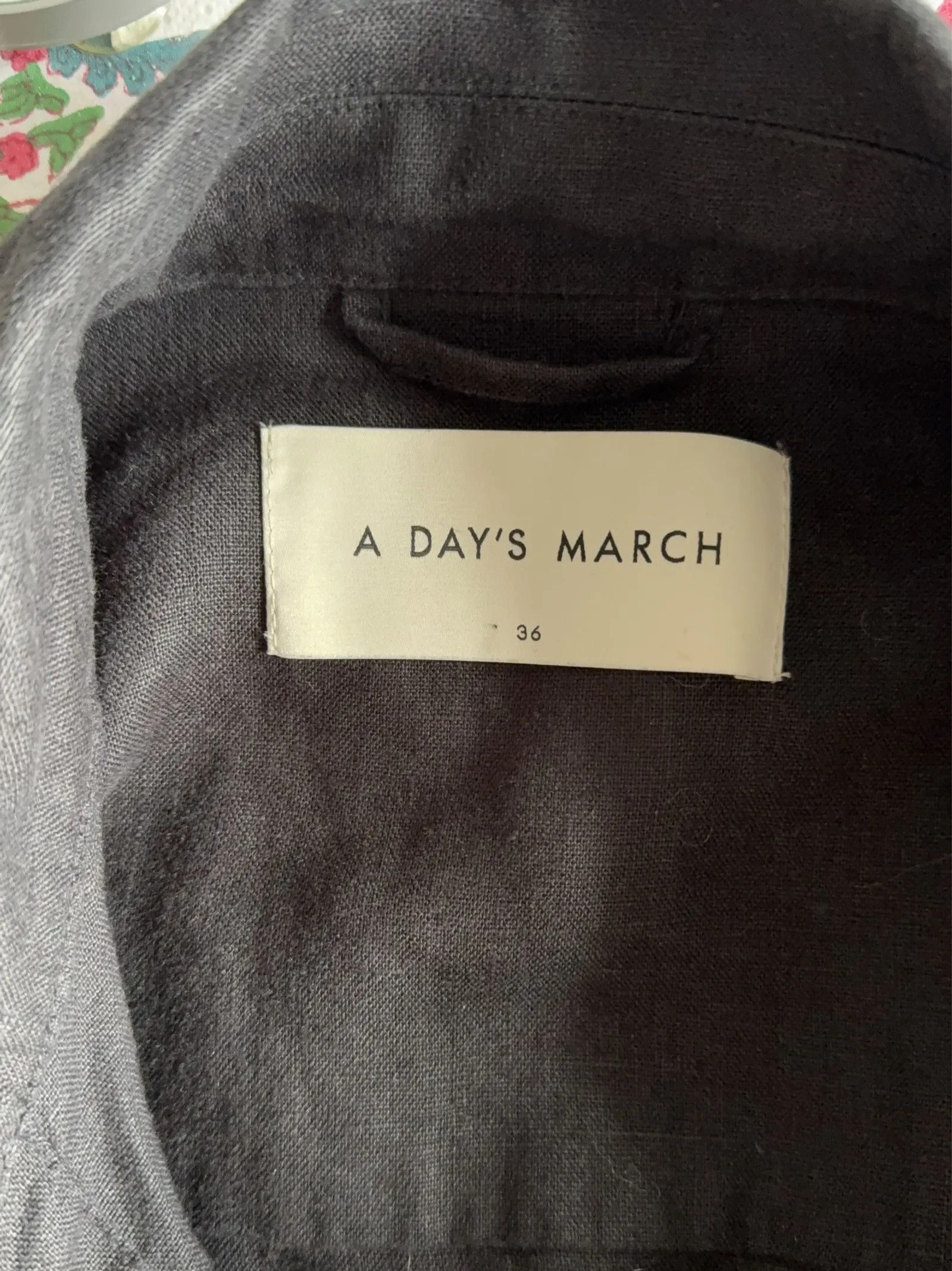 A Day's March A Day's March Lepkoff field jacket linen Blazer Size XS / US 0-2 / IT 36-38 - 3 Thumbnail