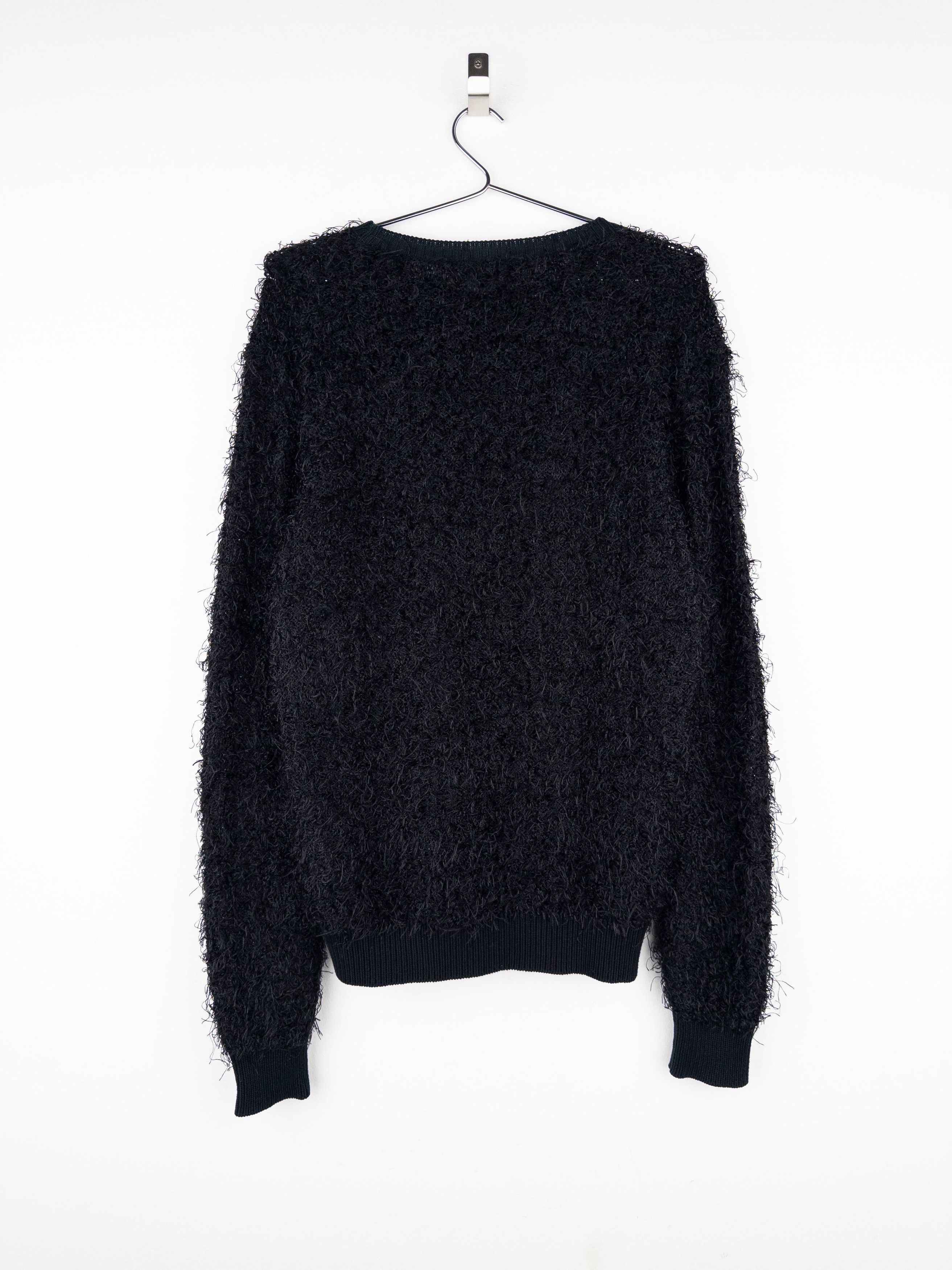 Dior Homme by Kris van Assche SS09 Fuzzy Boucle Knit Sweater Size US M / EU 48-50 / 2 - 2 Thumbnail