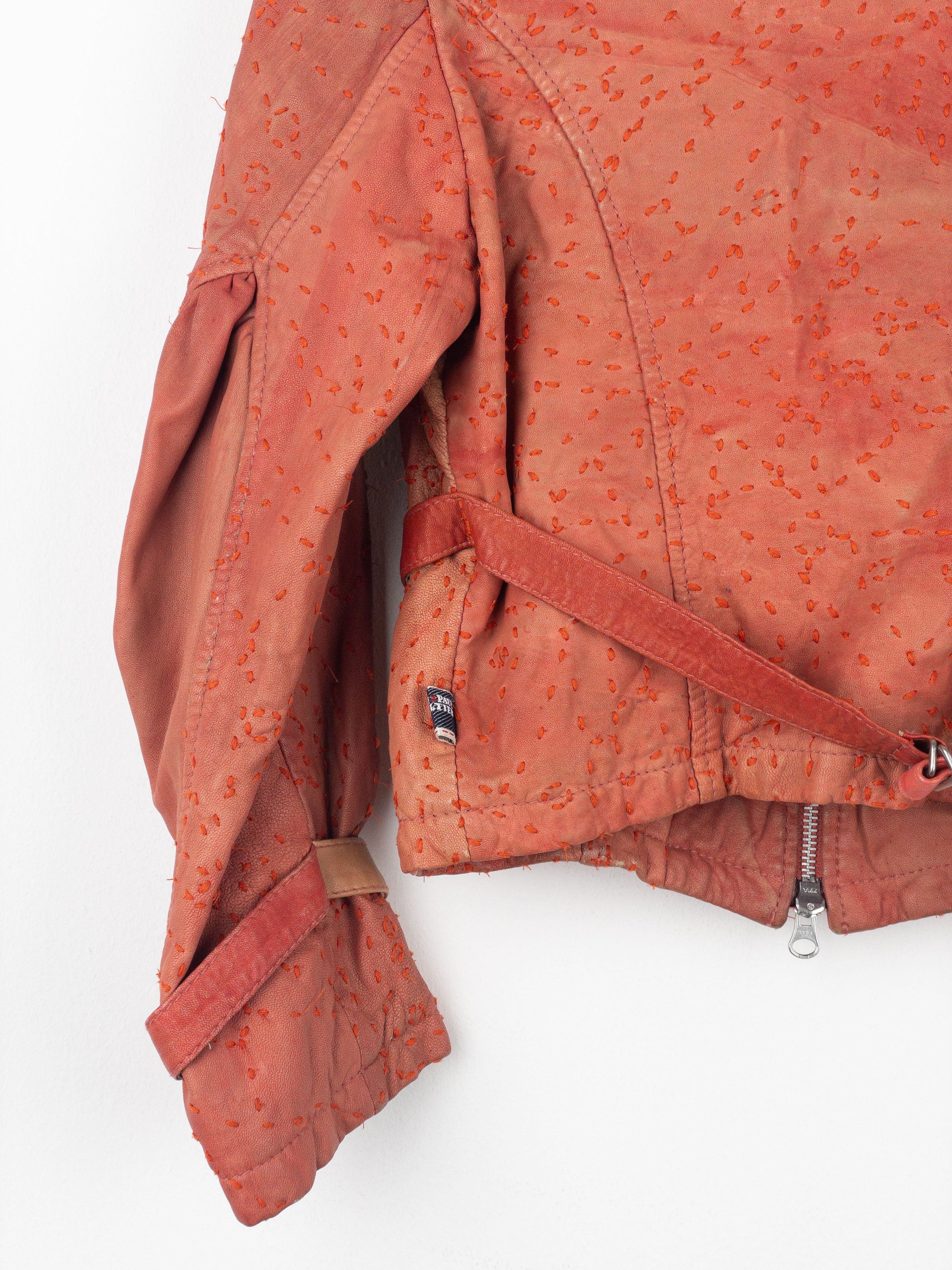 Jean Paul Gaultier 1990s Bondage-Strap Leather Jacket Size M / US 6-8 / IT 42-44 - 11 Thumbnail