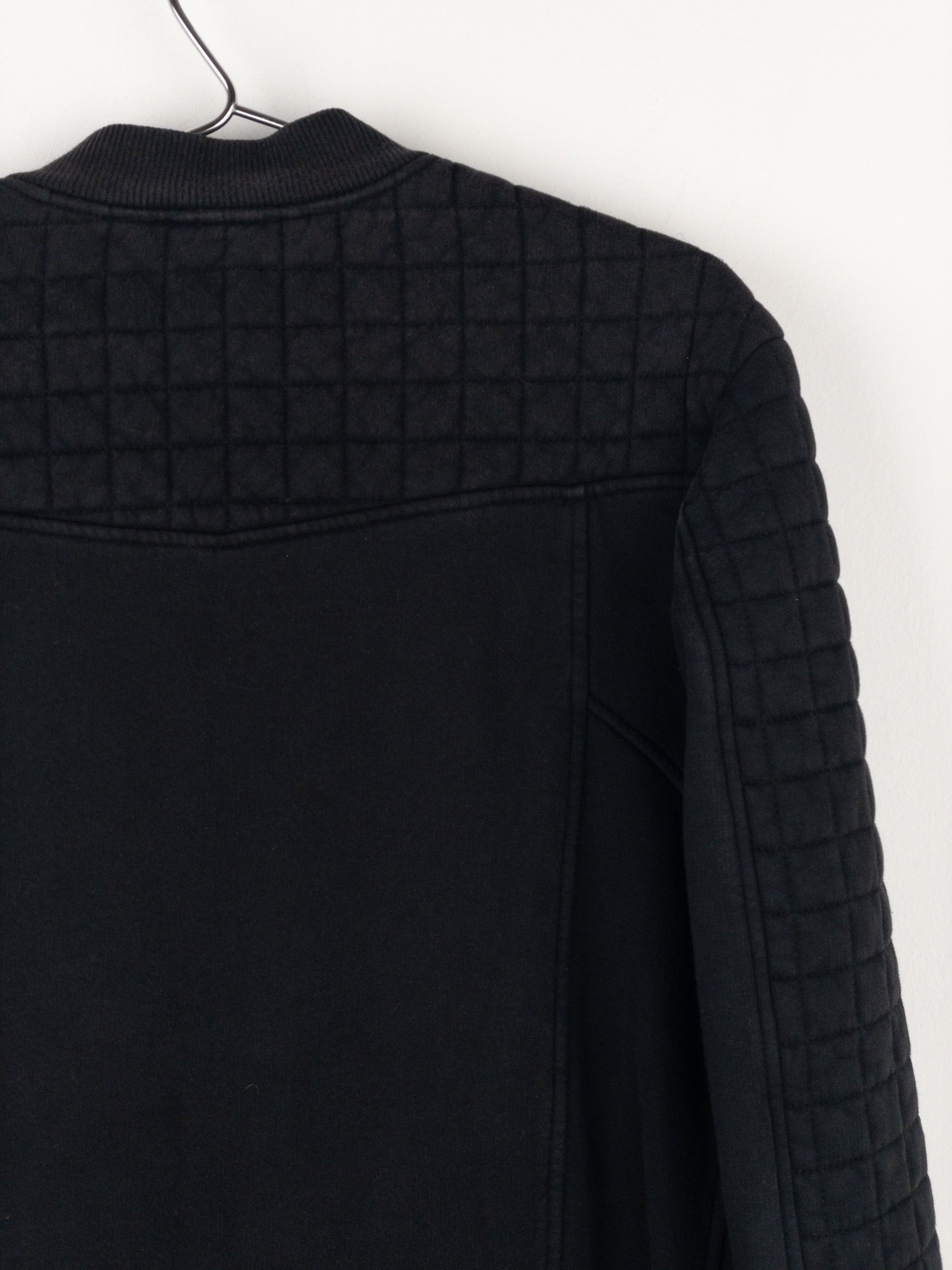 Balmain by Olivier Rousteing SS14 Belted Sweatshirt Biker Jacket Size US M / EU 48-50 / 2 - 10 Thumbnail