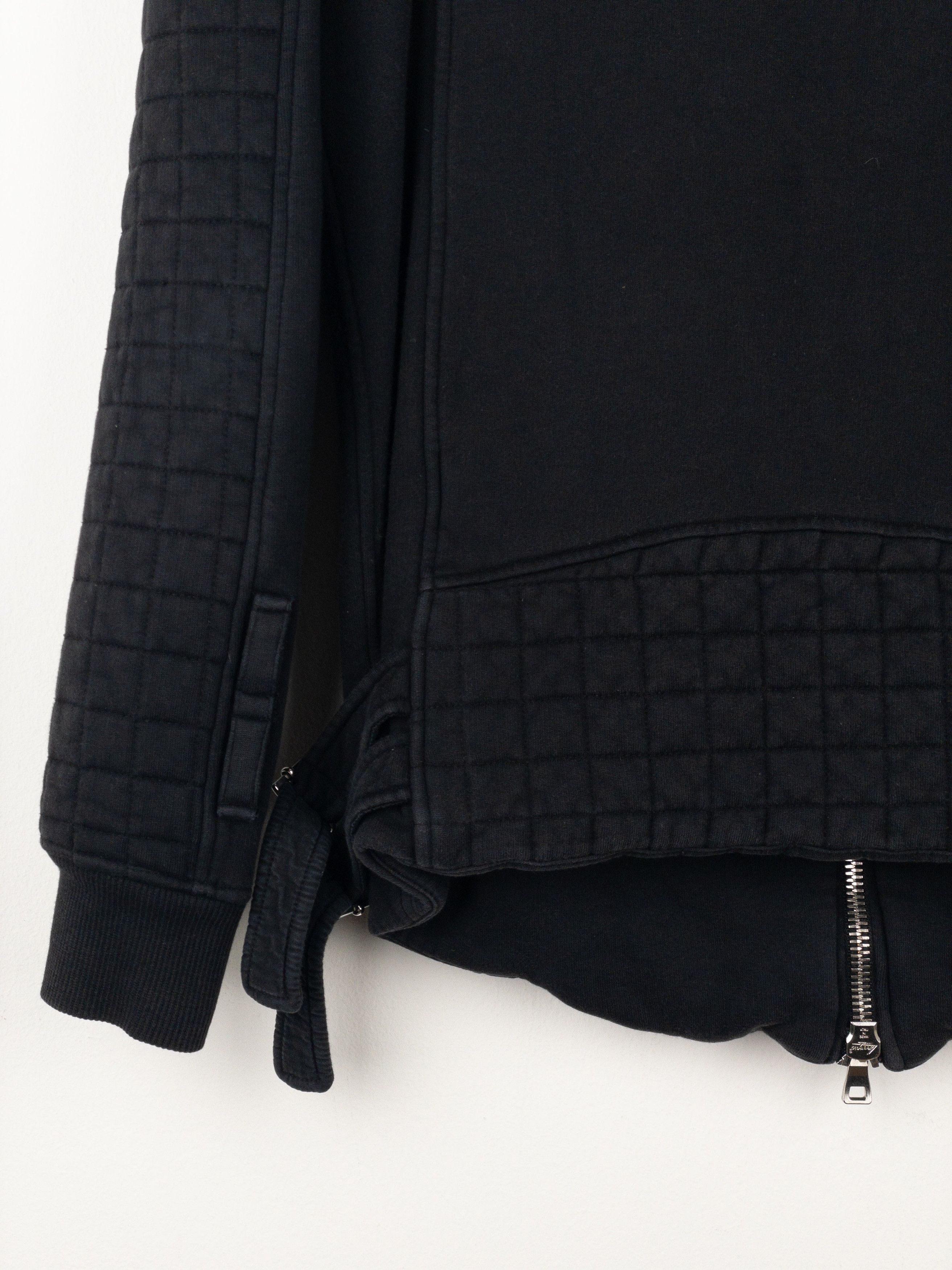 Balmain by Olivier Rousteing SS14 Belted Sweatshirt Biker Jacket Size US M / EU 48-50 / 2 - 11 Thumbnail