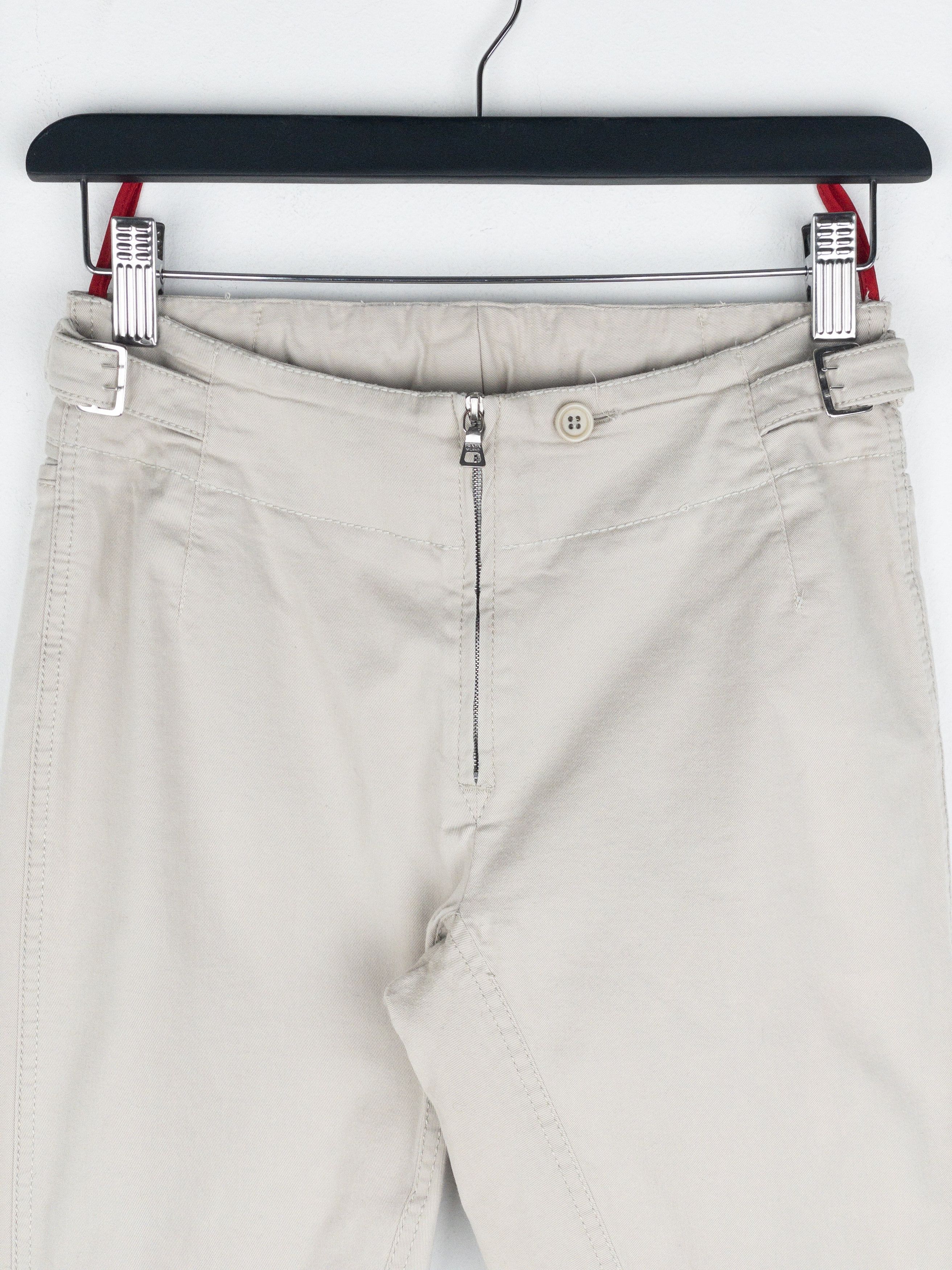 Prada 2000s Astro Moto Biker Pants Size 28" / US 6 / IT 42 - 3 Thumbnail