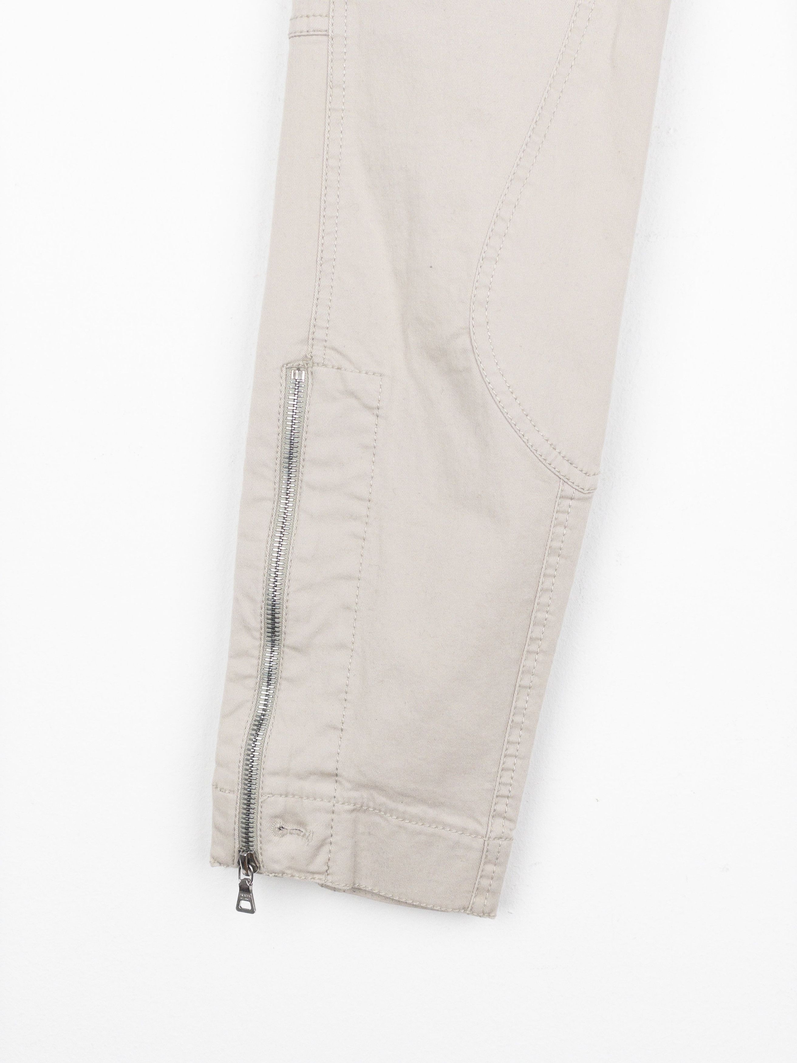 Prada 2000s Astro Moto Biker Pants Size 28" / US 6 / IT 42 - 6 Thumbnail