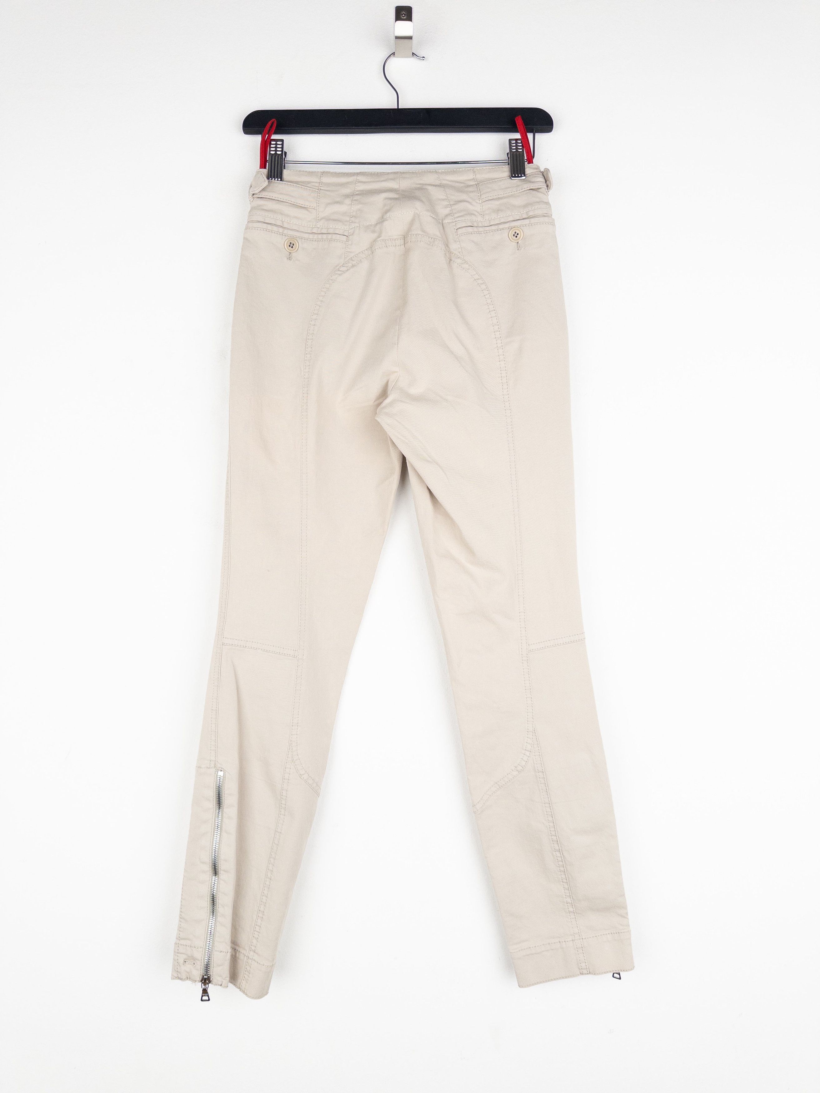 Prada 2000s Astro Moto Biker Pants Size 28" / US 6 / IT 42 - 2 Thumbnail