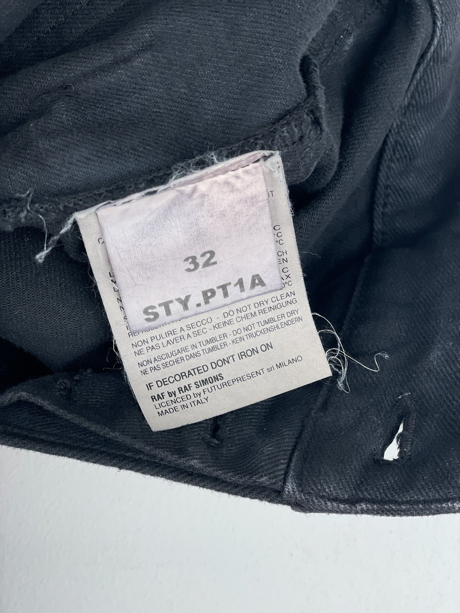 Raf Simons RAF by AW98 'Radioactivity' Multi-Pocket Cargo Pants Size US 32 / EU 48 - 16 Thumbnail