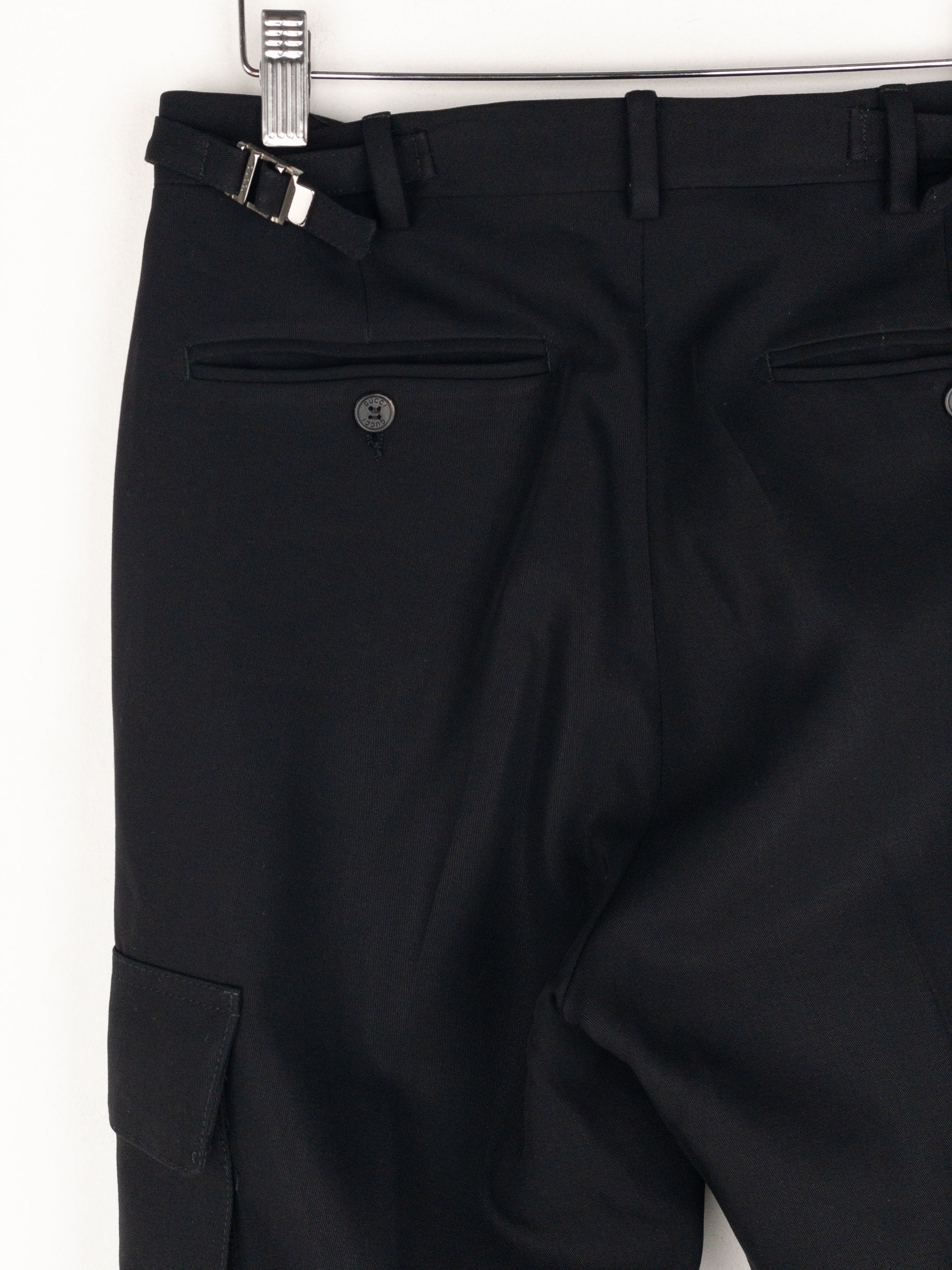 Gucci by Tom Ford 1990s Cargo Suit Dress Pants Size 32" / US 10 / IT 46 - 4 Thumbnail
