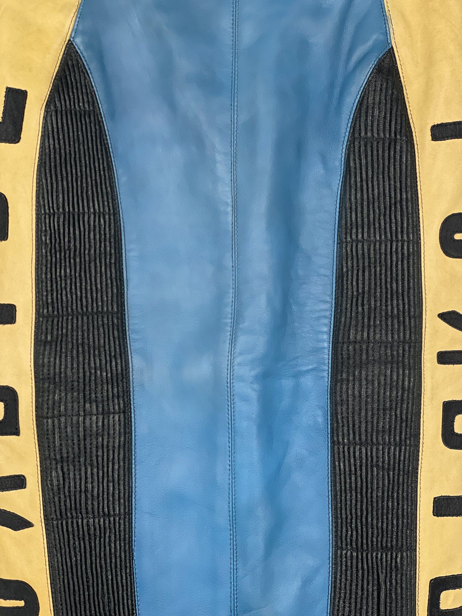 Jean Paul Gaultier AW86 'Russian Constructivist' Leather Biker Pencil Skirt Size 30" / US 8 / IT 44 - 5 Thumbnail