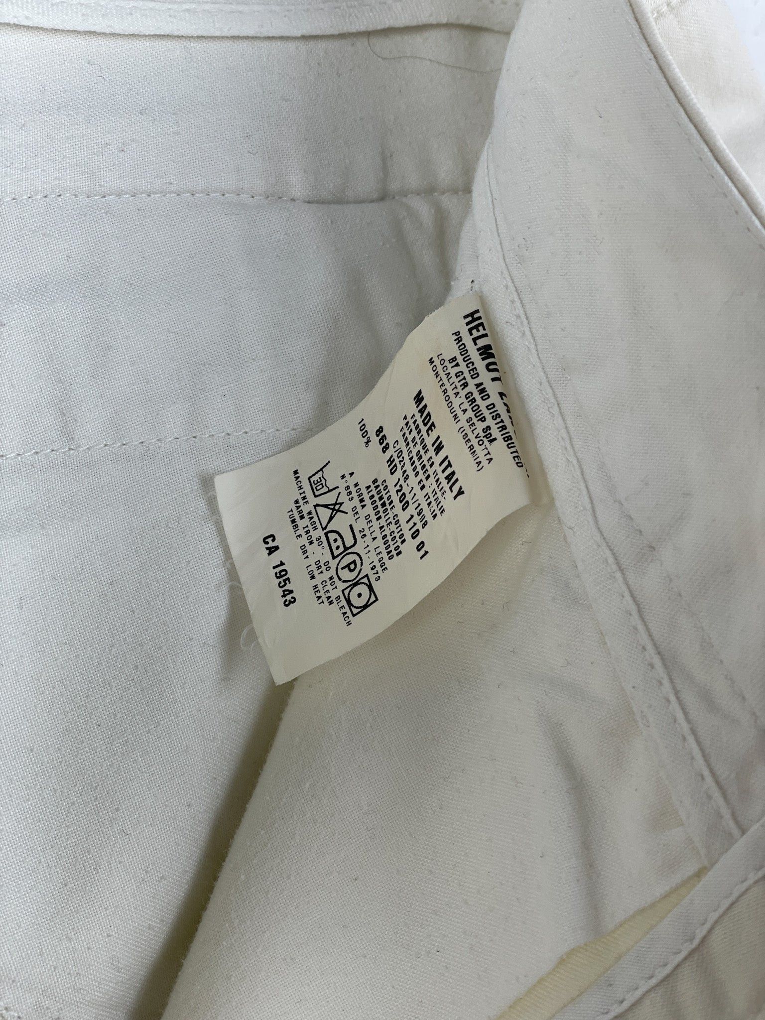 Helmut Lang 1990s Chino Pants Size US 30 / EU 46 - 12 Thumbnail