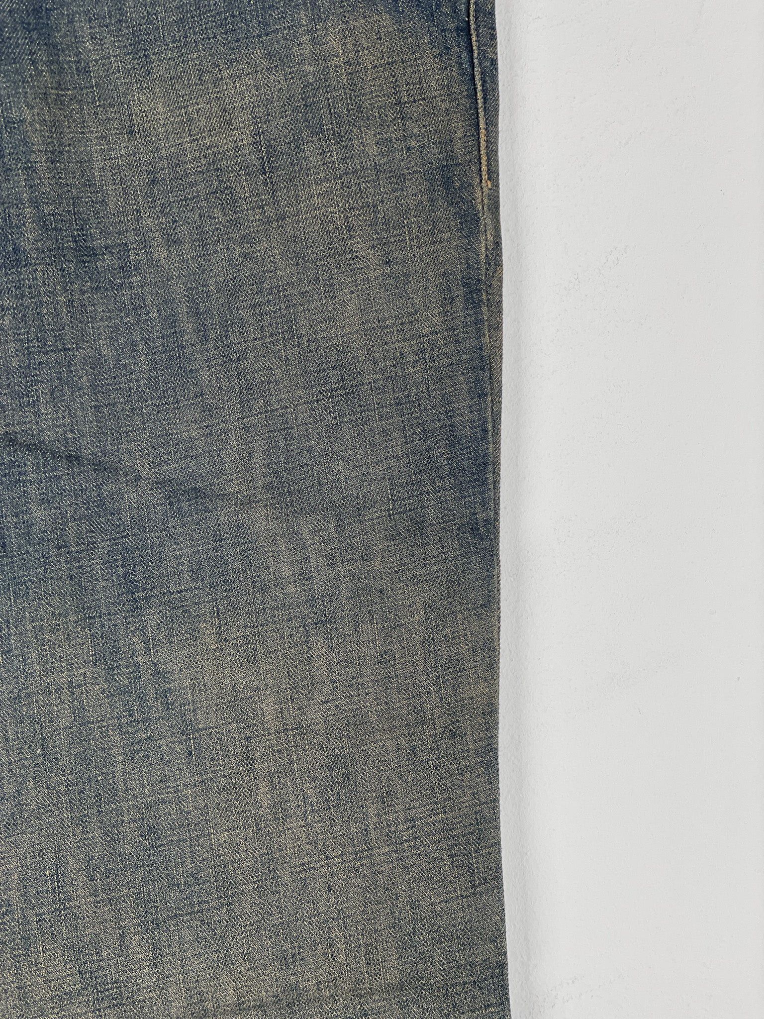 Gucci by Tom Ford SS02 Flared Sanded Bootcut Denim Jeans Size 32" / US 10 / IT 46 - 8 Thumbnail