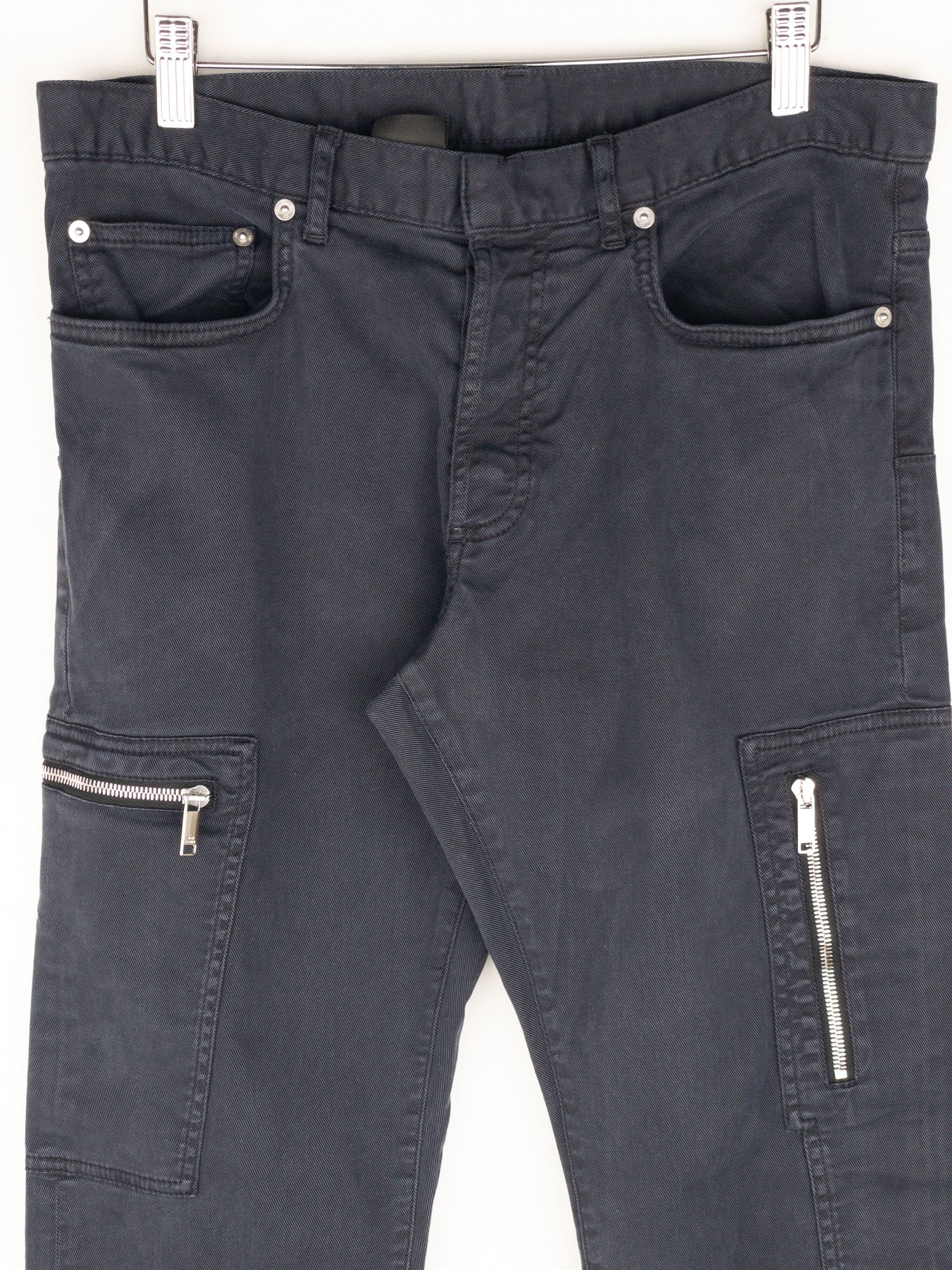 Dior Homme by Kim Jones Multi-Zipper Cargo Workwear Pants Size US 32 / EU 48 - 3 Thumbnail