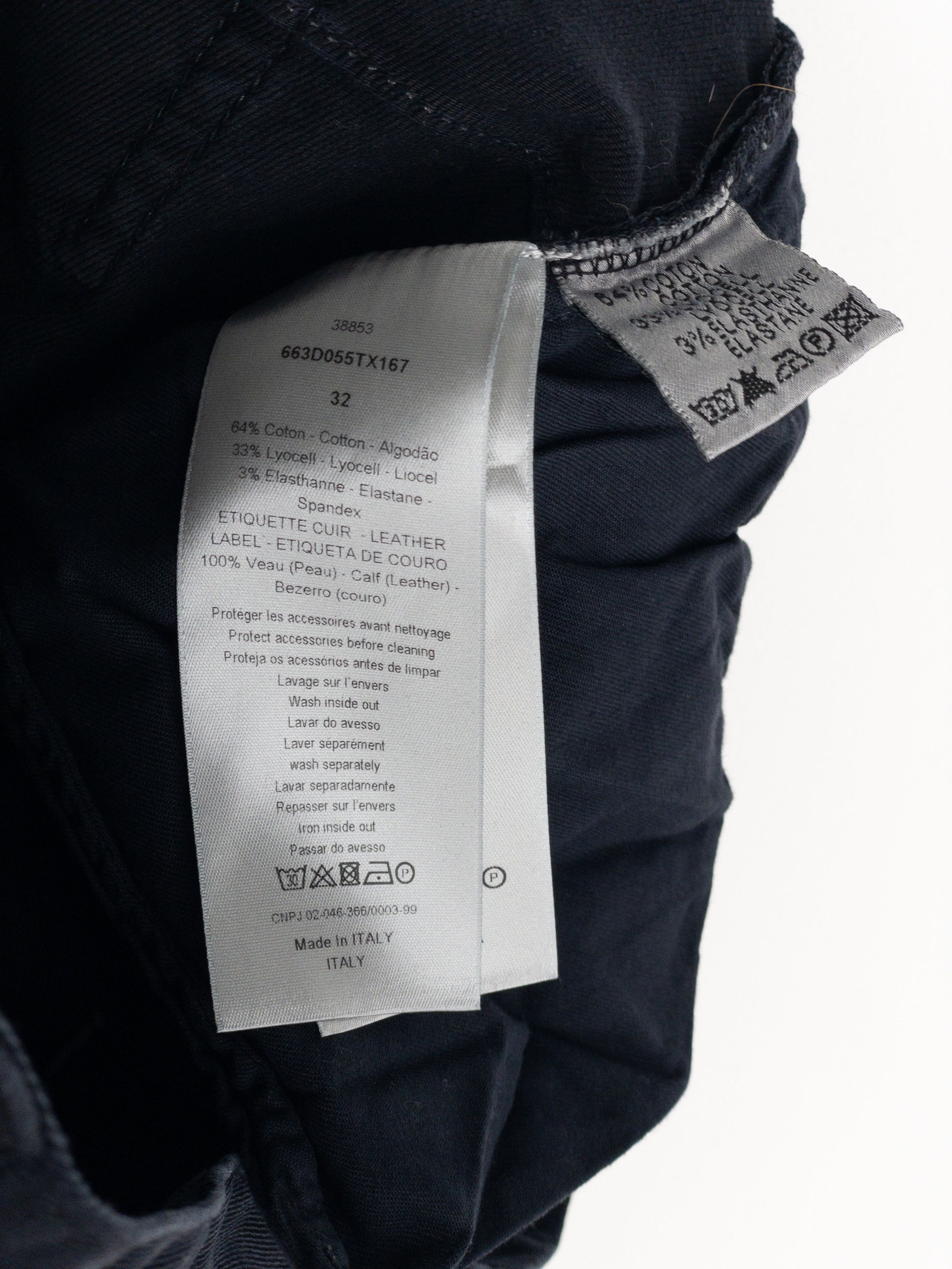 Dior Homme by Kim Jones Multi-Zipper Cargo Workwear Pants Size US 32 / EU 48 - 7 Thumbnail