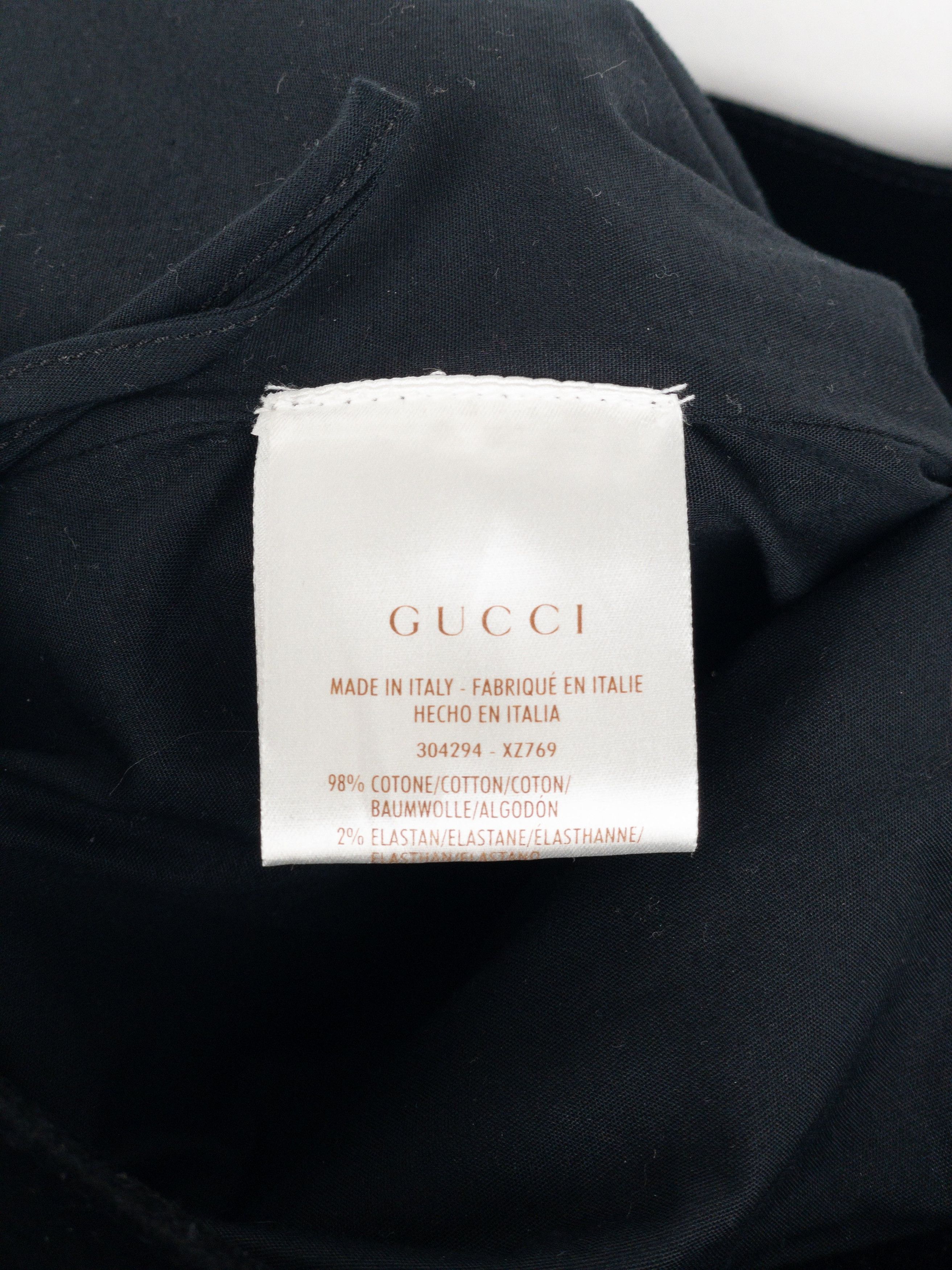Gucci by Tom Ford AW01 Logo-Embroidered Flared Velvet Pants Size 27" / US 4 / IT 40 - 7 Thumbnail