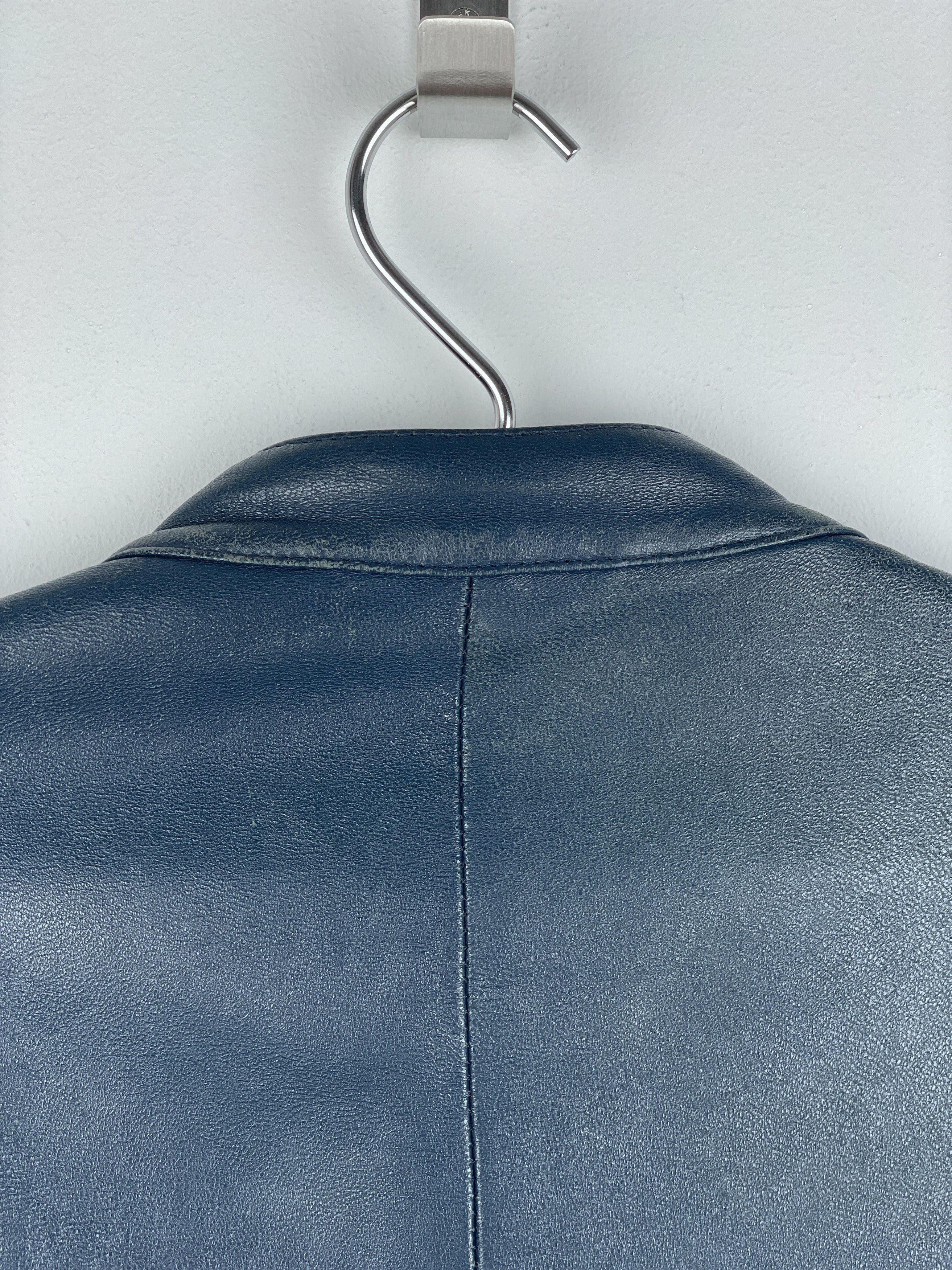 Maison Margiela AW06 5-Zip Leather Biker Jacket Size US XL / EU 56 / 4 - 9 Thumbnail
