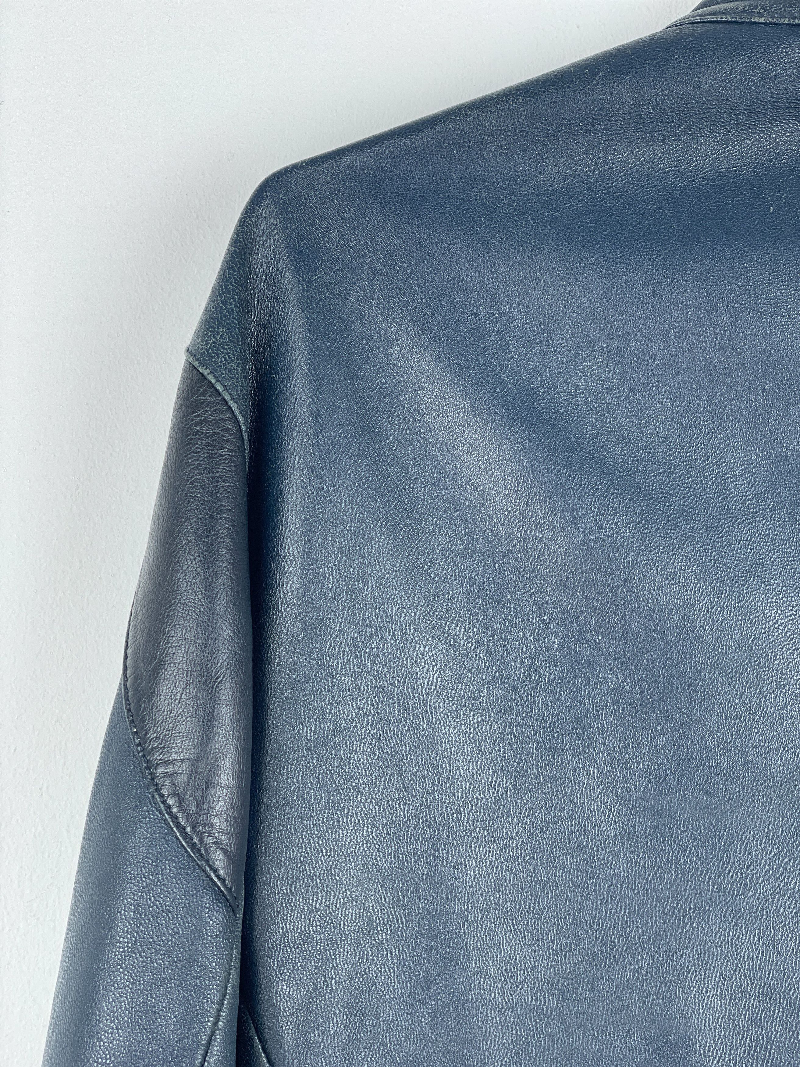 Maison Margiela AW06 5-Zip Leather Biker Jacket Size US XL / EU 56 / 4 - 10 Thumbnail