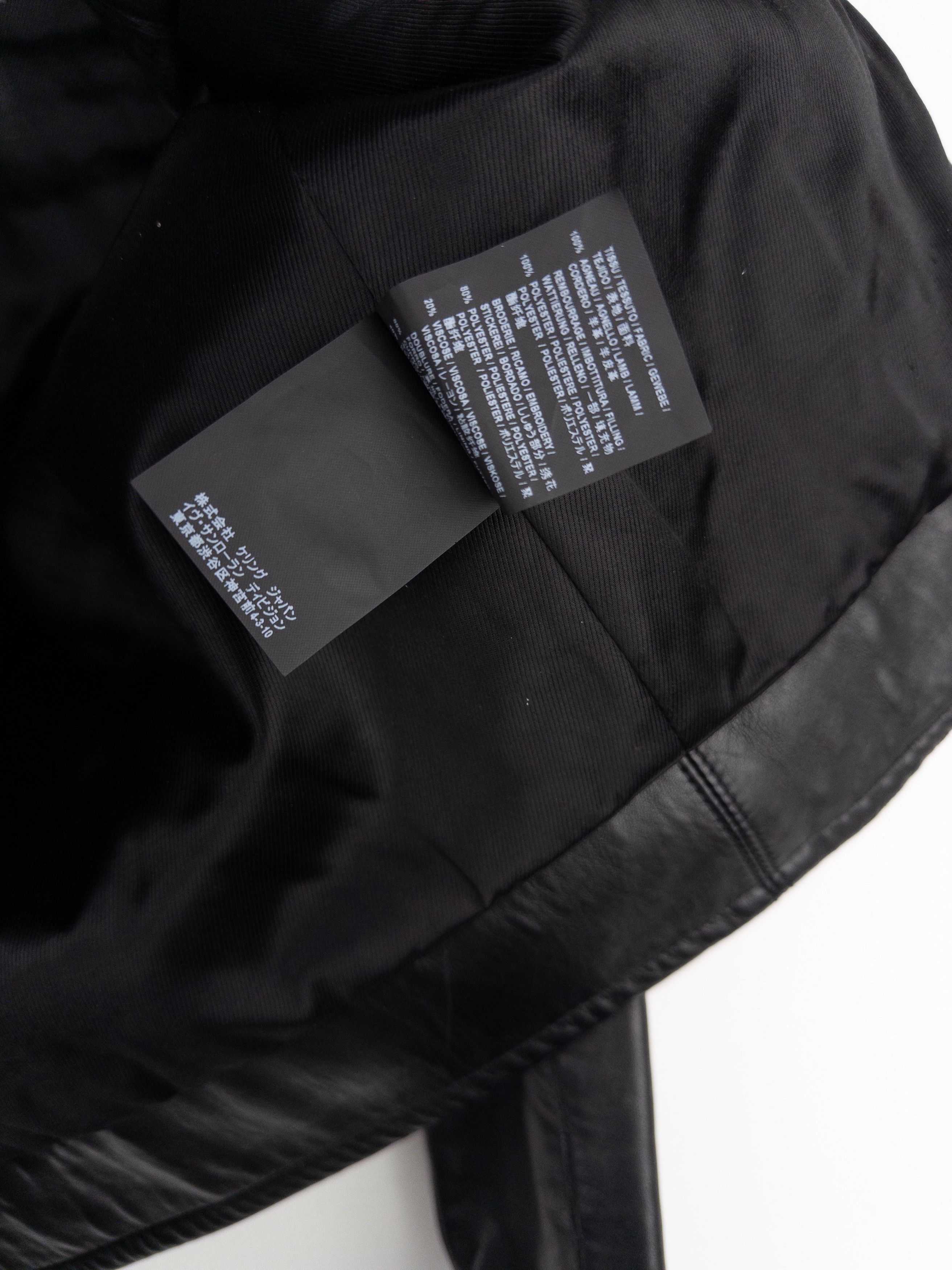 Saint Laurent Paris Saint Laurent AW17 Perfecto Biker Patch Leather Jacket Size XS / US 0-2 / IT 36-38 - 11 Thumbnail