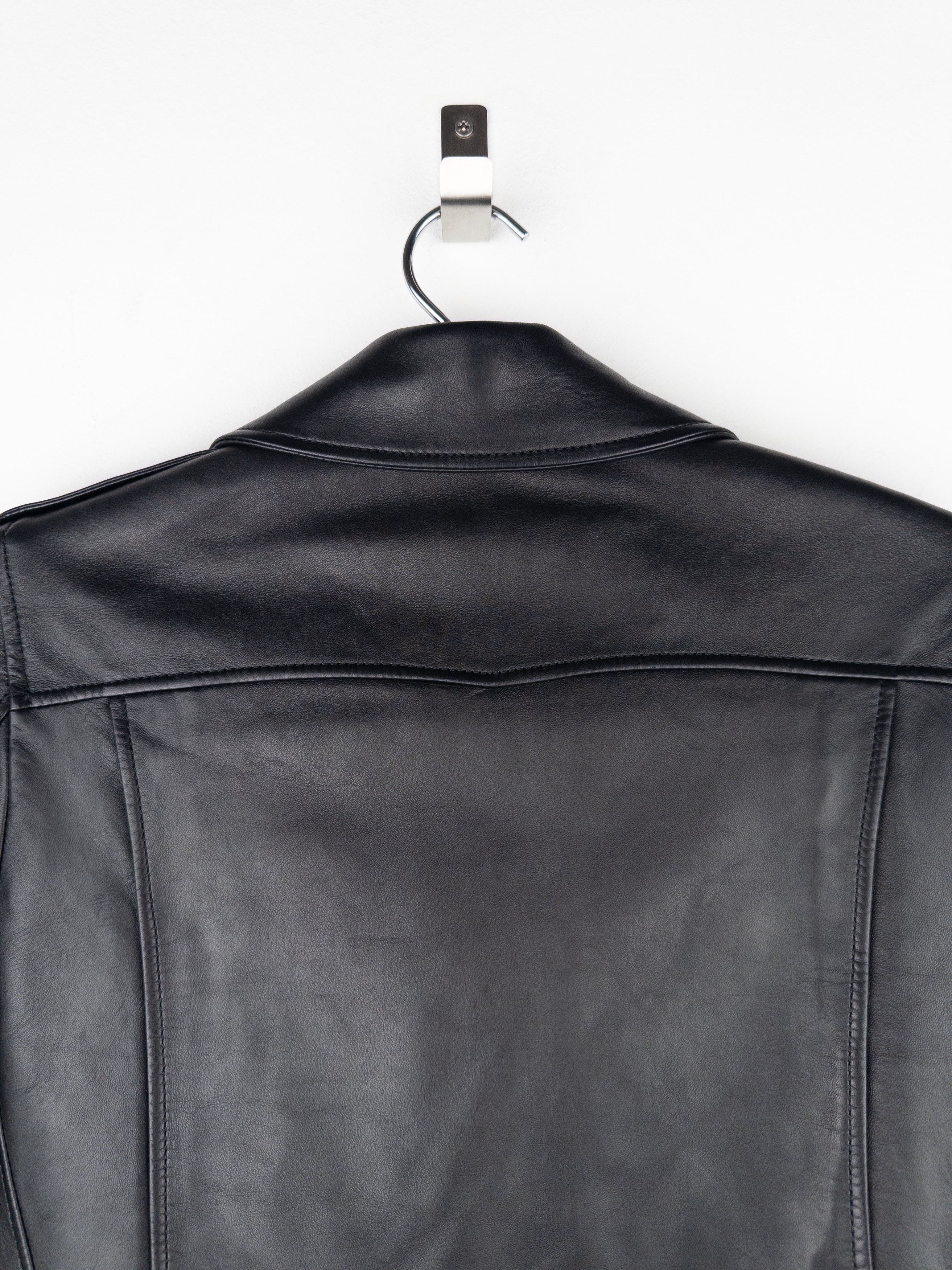 Saint Laurent Paris Saint Laurent AW17 Perfecto Biker Patch Leather Jacket Size XS / US 0-2 / IT 36-38 - 8 Thumbnail