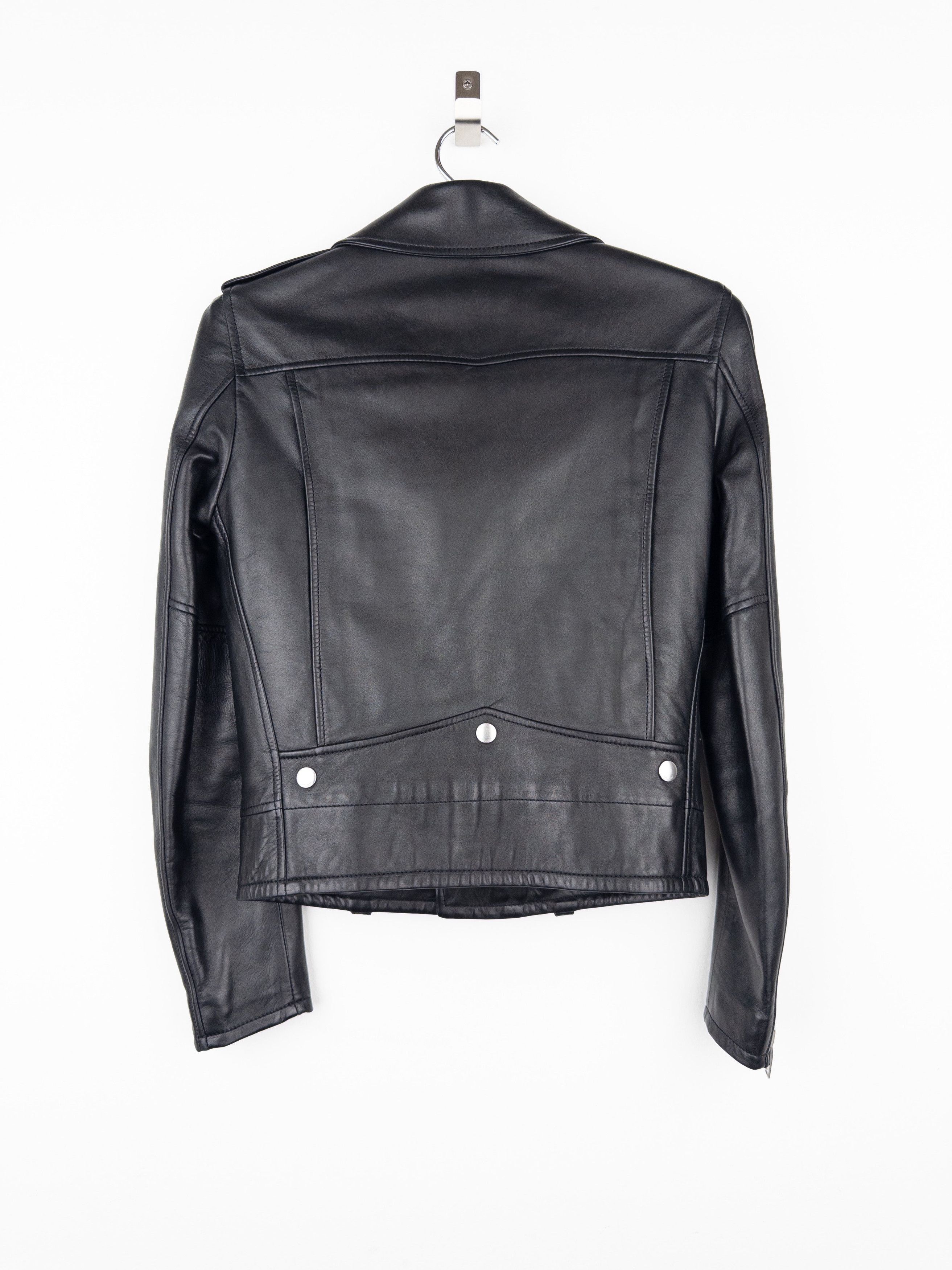 Saint Laurent Paris Saint Laurent AW17 Perfecto Biker Patch Leather Jacket Size XS / US 0-2 / IT 36-38 - 2 Thumbnail