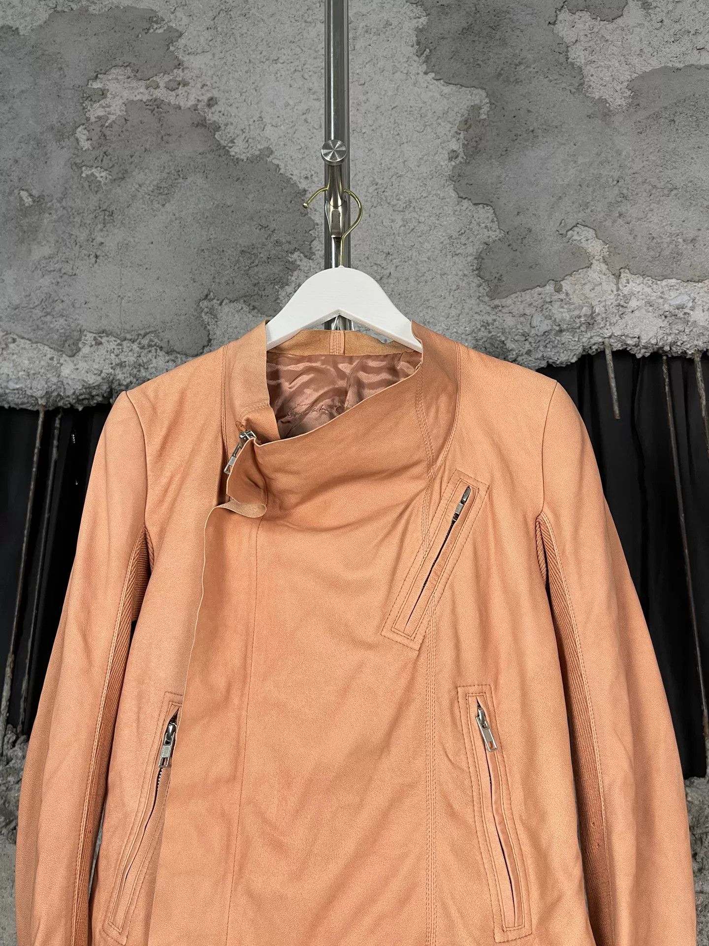 Rick Owens Rick Owens Lambskin Biker Jacket Size 40 Size S / US 4 / IT 40 - 4 Thumbnail