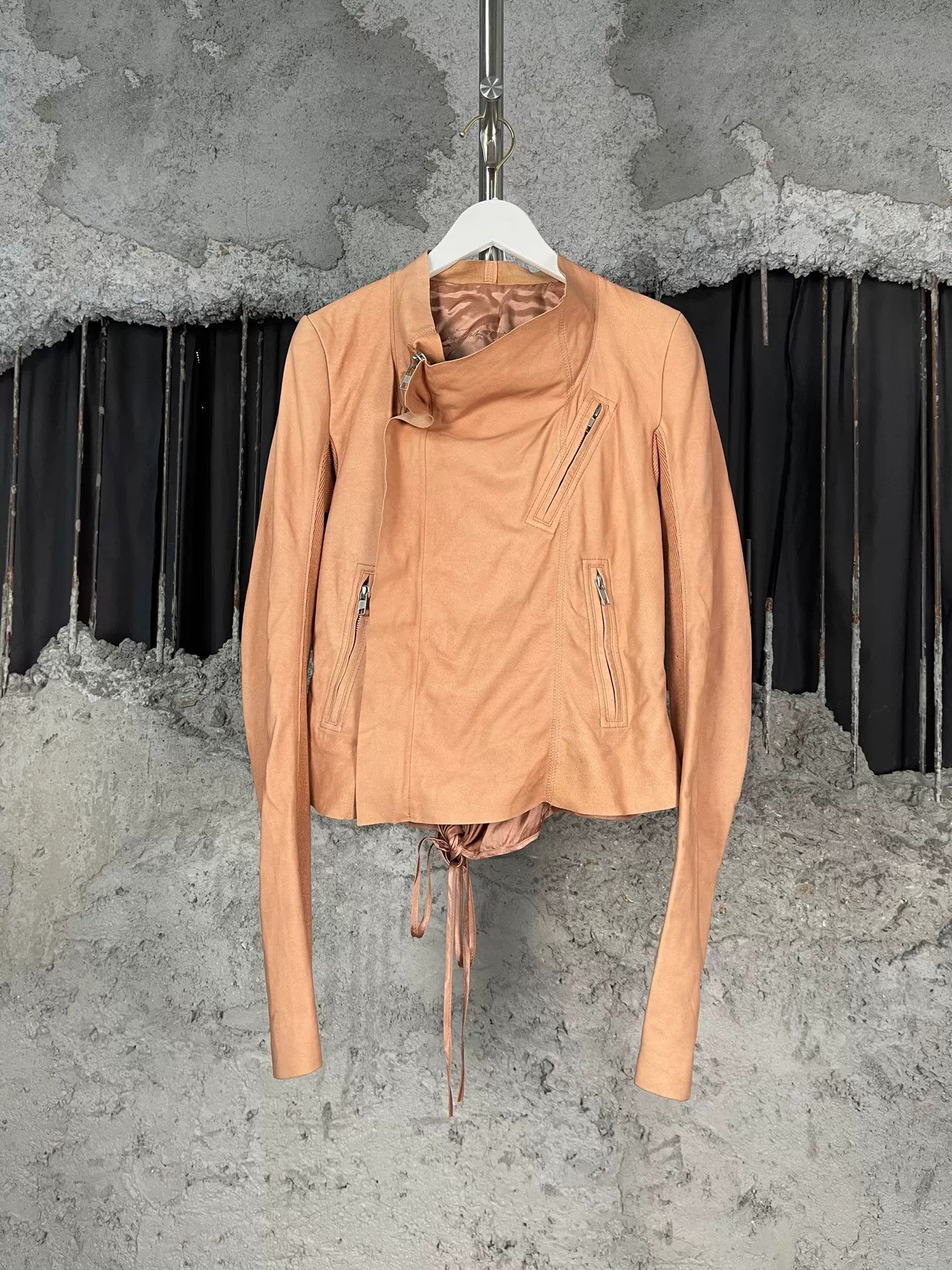 Rick Owens Rick Owens Lambskin Biker Jacket Size 40 Size S / US 4 / IT 40 - 2 Thumbnail