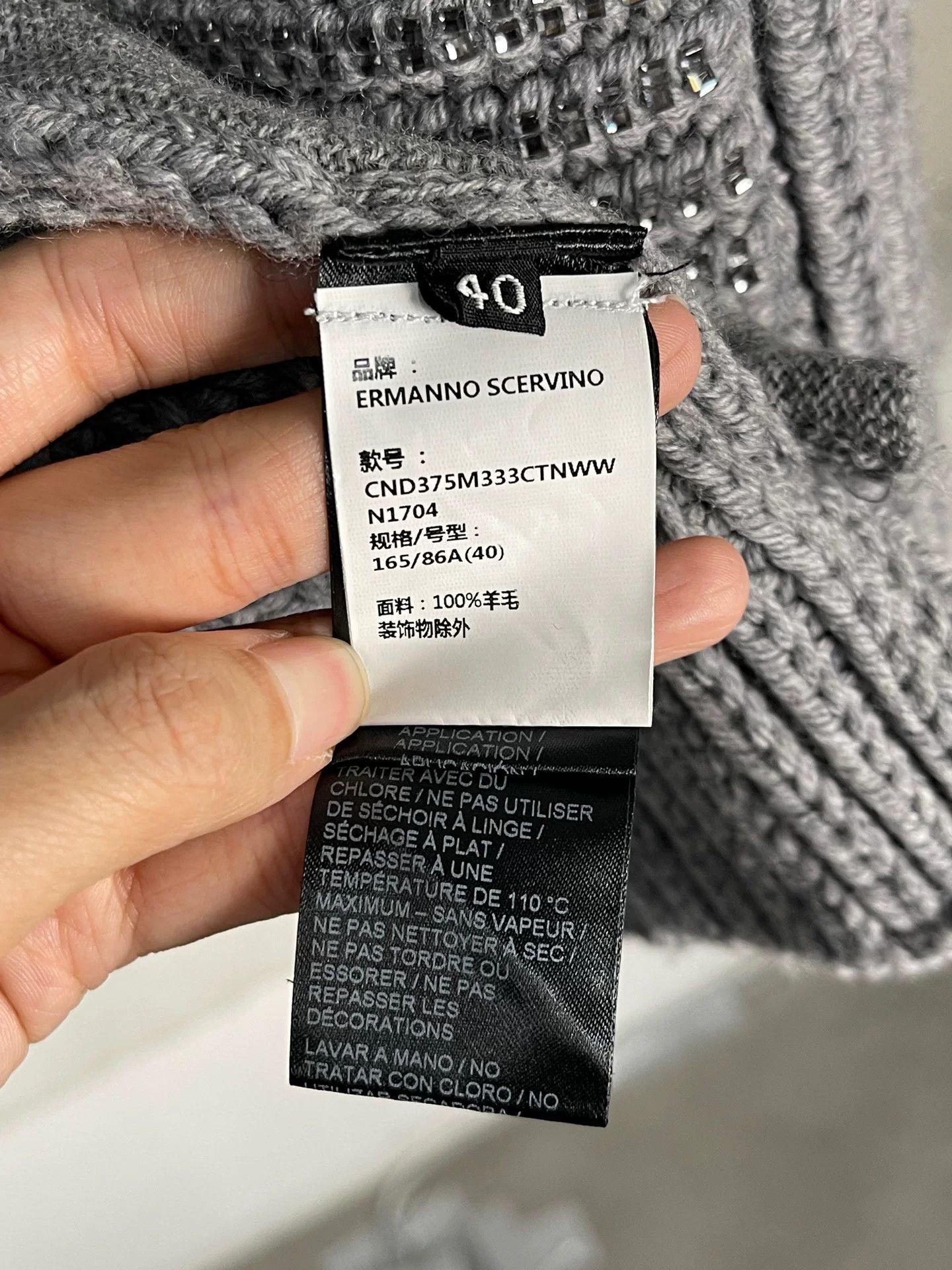 Ermanno Scervino Ermanno Scervino Rhinestone Button Cardigan Size 40 Size S / US 4 / IT 40 - 9 Thumbnail