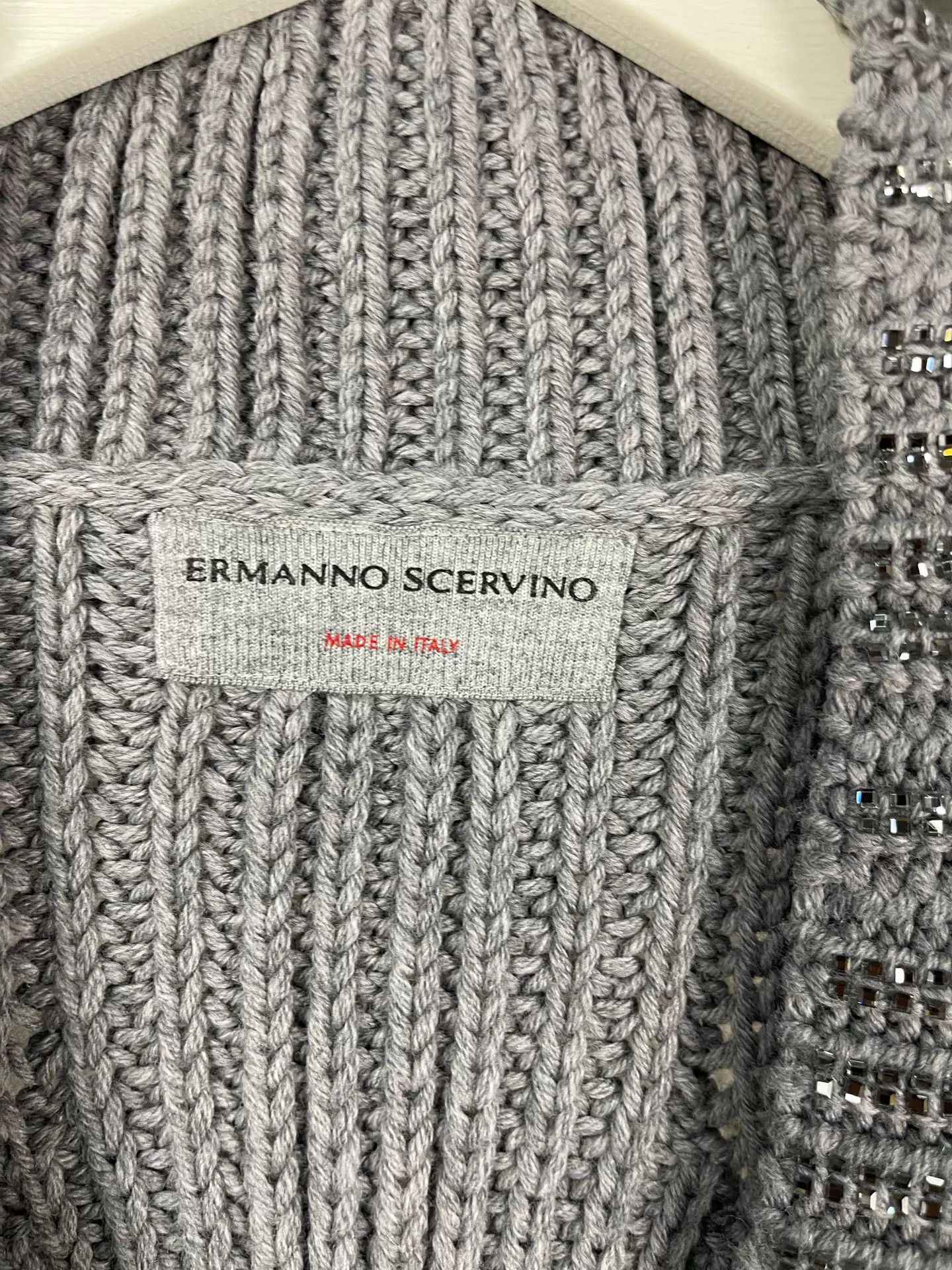 Ermanno Scervino Ermanno Scervino Rhinestone Button Cardigan Size 40 Size S / US 4 / IT 40 - 8 Thumbnail