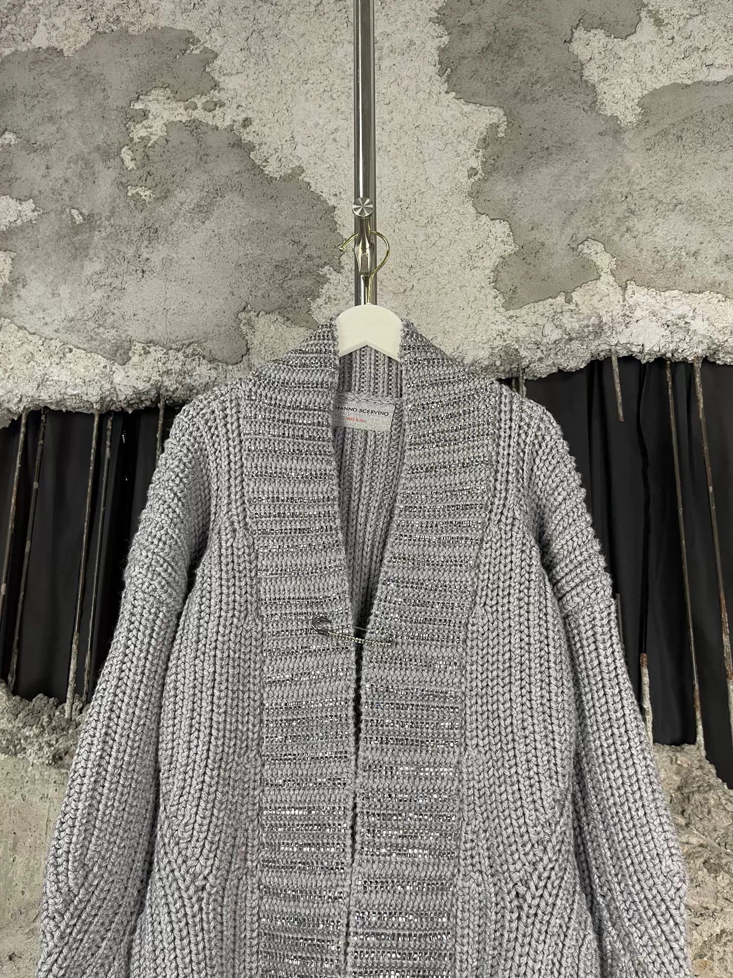 Ermanno Scervino Ermanno Scervino Rhinestone Button Cardigan Size 40 Size S / US 4 / IT 40 - 4 Thumbnail