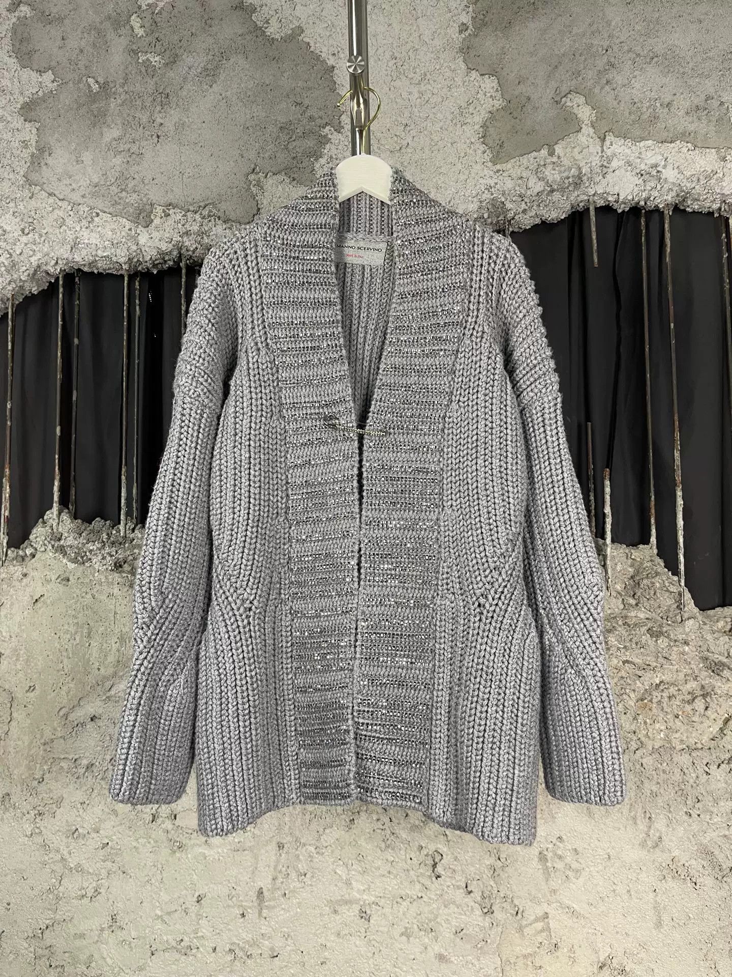 Ermanno Scervino Ermanno Scervino Rhinestone Button Cardigan Size 40 Size S / US 4 / IT 40 - 2 Thumbnail