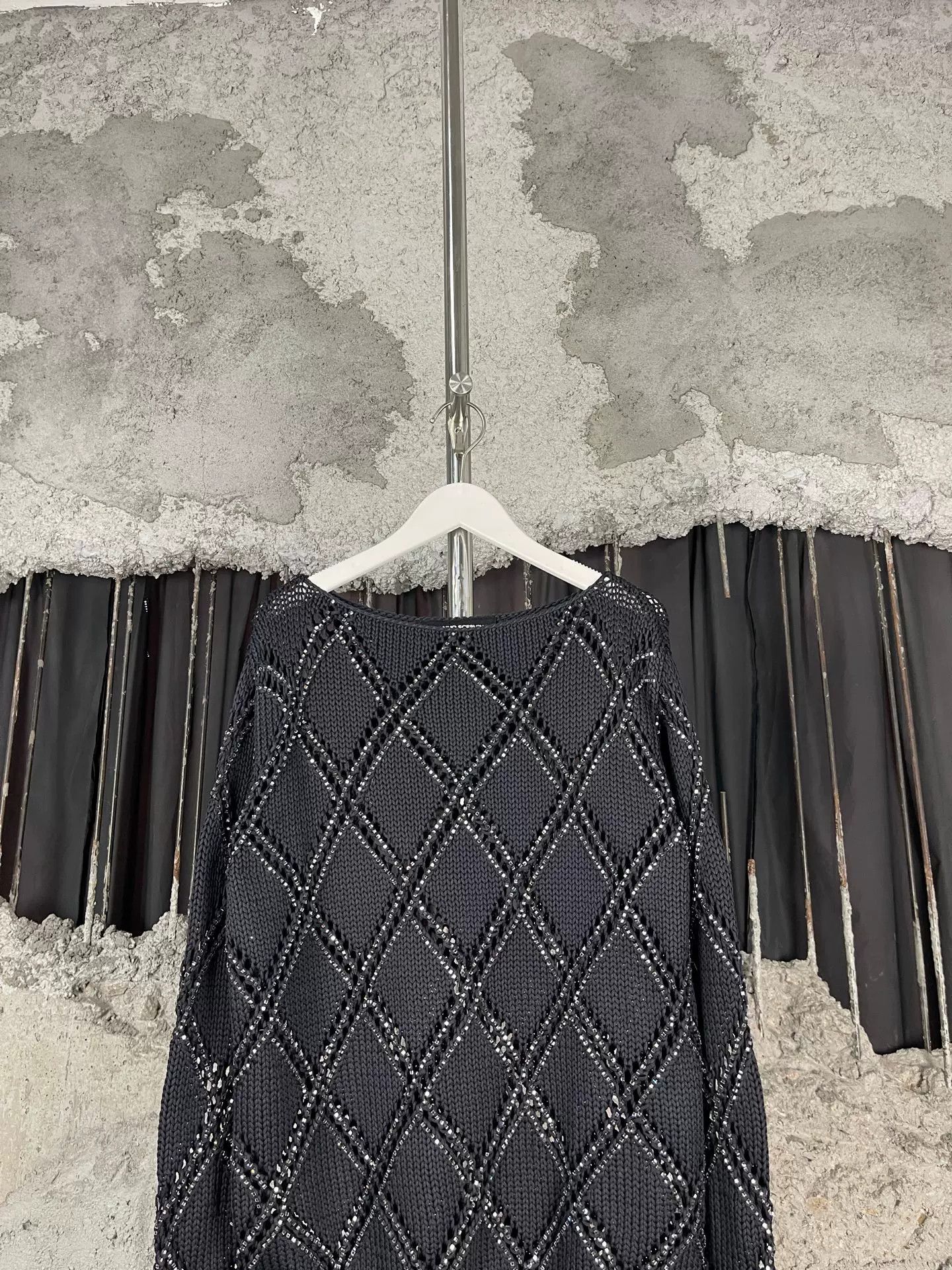 Ermanno Scervino Ermanno Scervino Rhinestone Knit Sweater Size XS Size XS / US 0-2 / IT 36-38 - 4 Thumbnail