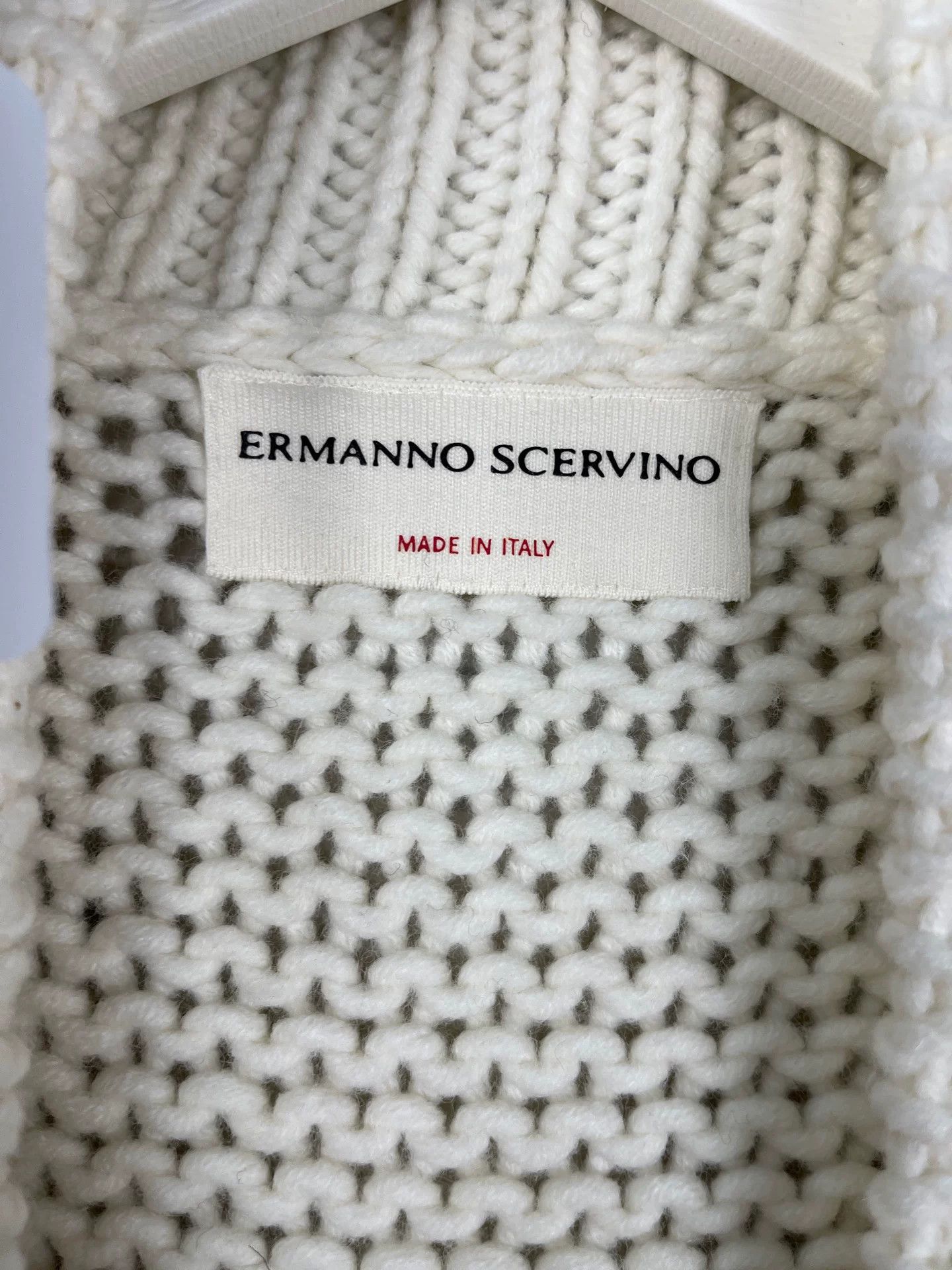 Ermanno Scervino Ermanno Scervino Rhinestone Pin Cardigan Size S Size S / US 4 / IT 40 - 7 Thumbnail