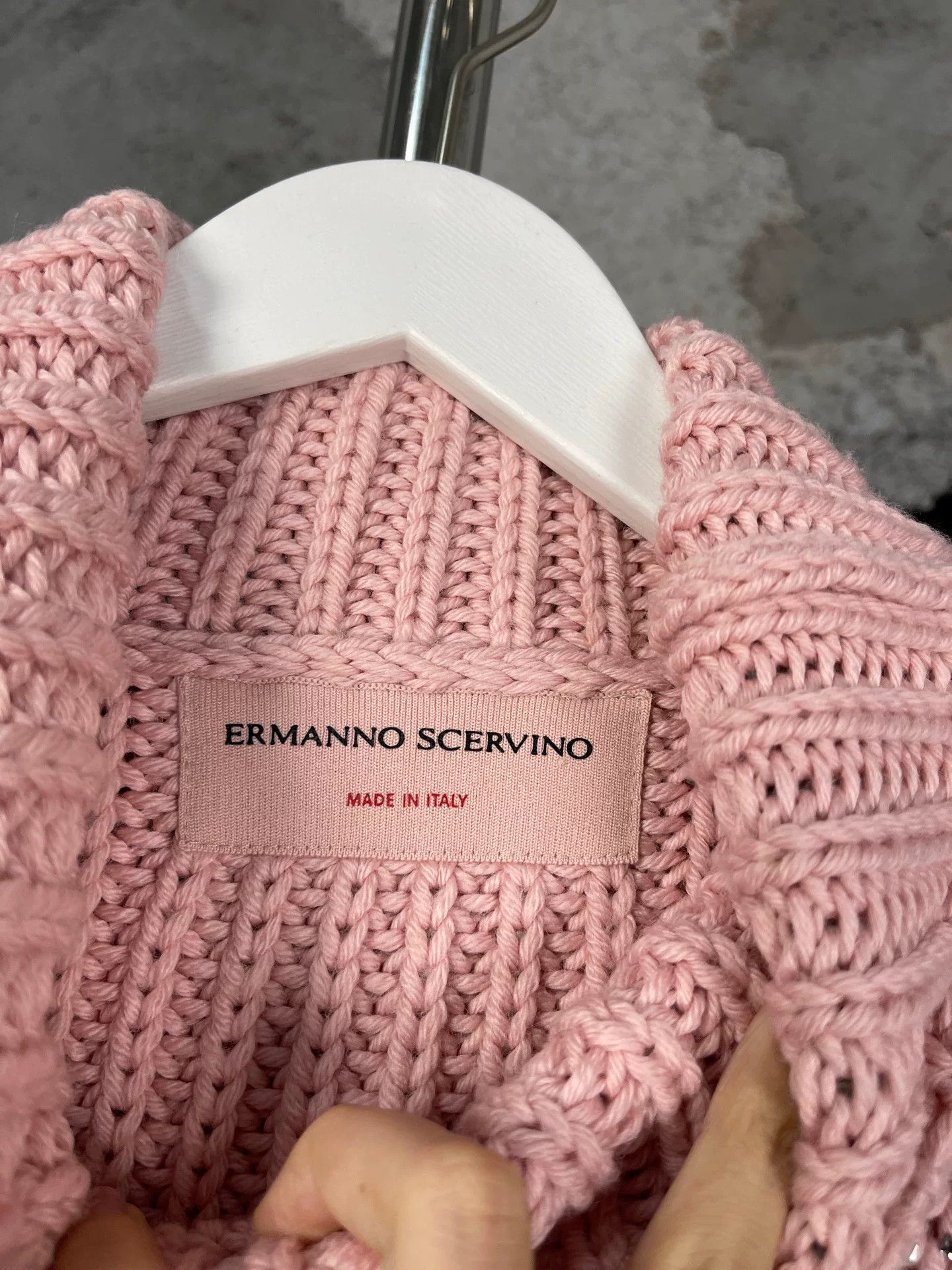 Ermanno Scervino Ermanno Scervino Rhinestone Knit Sweater Size M Size M / US 6-8 / IT 42-44 - 8 Thumbnail