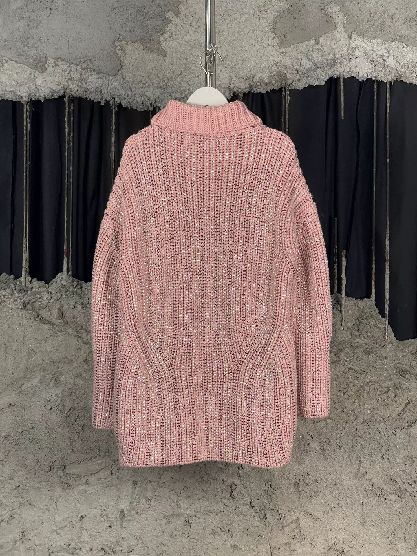 Ermanno Scervino Ermanno Scervino Rhinestone Knit Sweater Size M Size M / US 6-8 / IT 42-44 - 3 Thumbnail