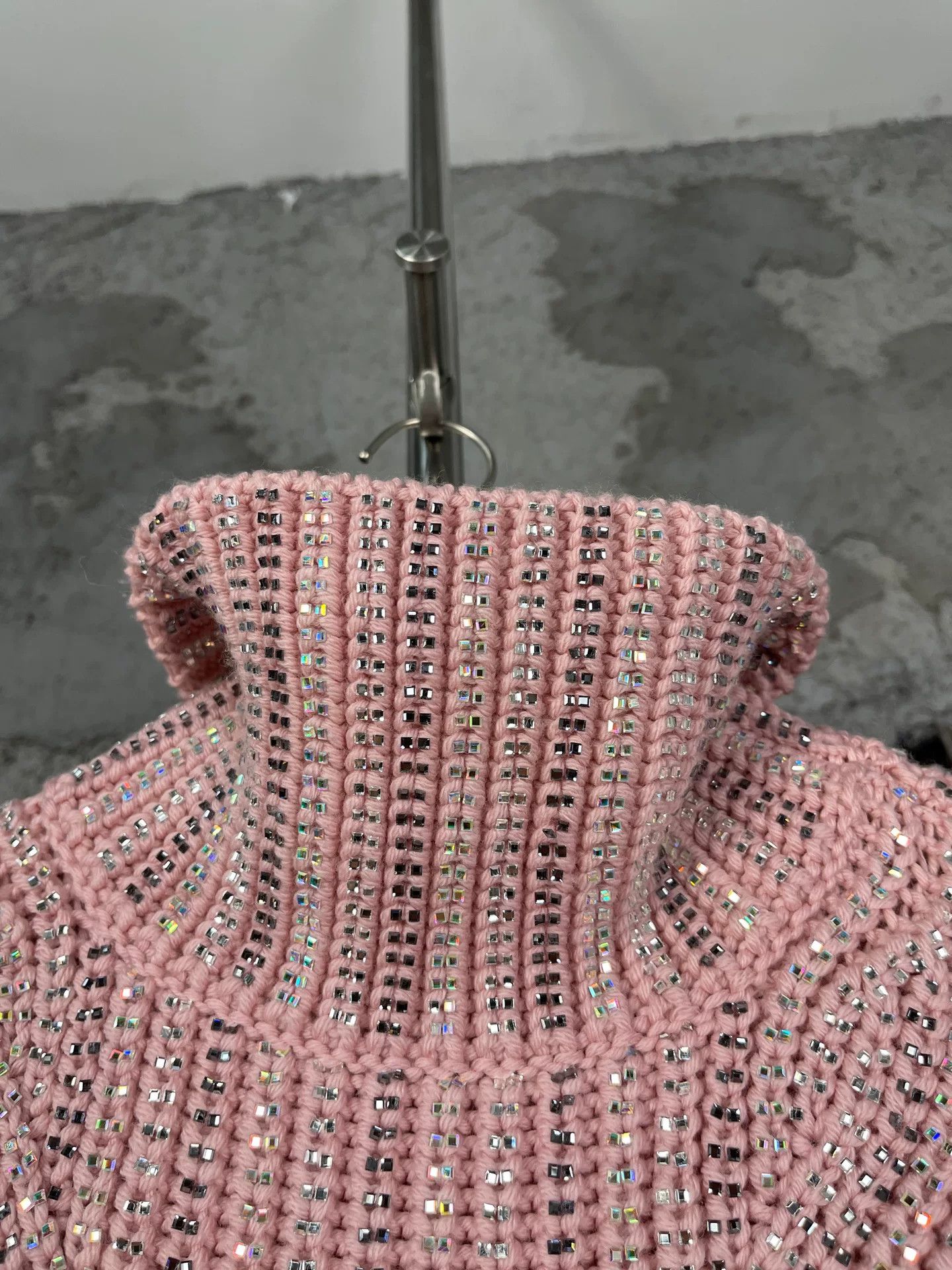 Ermanno Scervino Ermanno Scervino Rhinestone Knit Sweater Size M Size M / US 6-8 / IT 42-44 - 7 Thumbnail