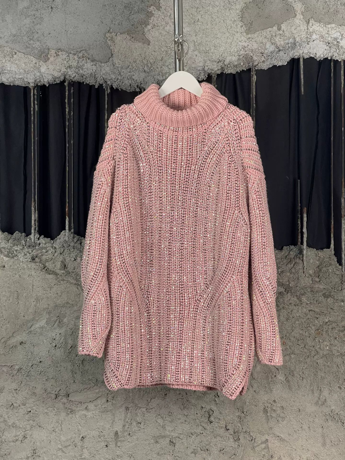 Ermanno Scervino Ermanno Scervino Rhinestone Knit Sweater Size M Size M / US 6-8 / IT 42-44 - 2 Thumbnail