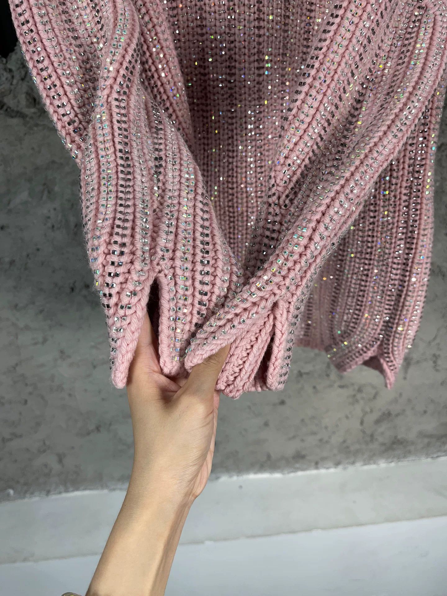 Ermanno Scervino Ermanno Scervino Rhinestone Knit Sweater Size M Size M / US 6-8 / IT 42-44 - 6 Thumbnail