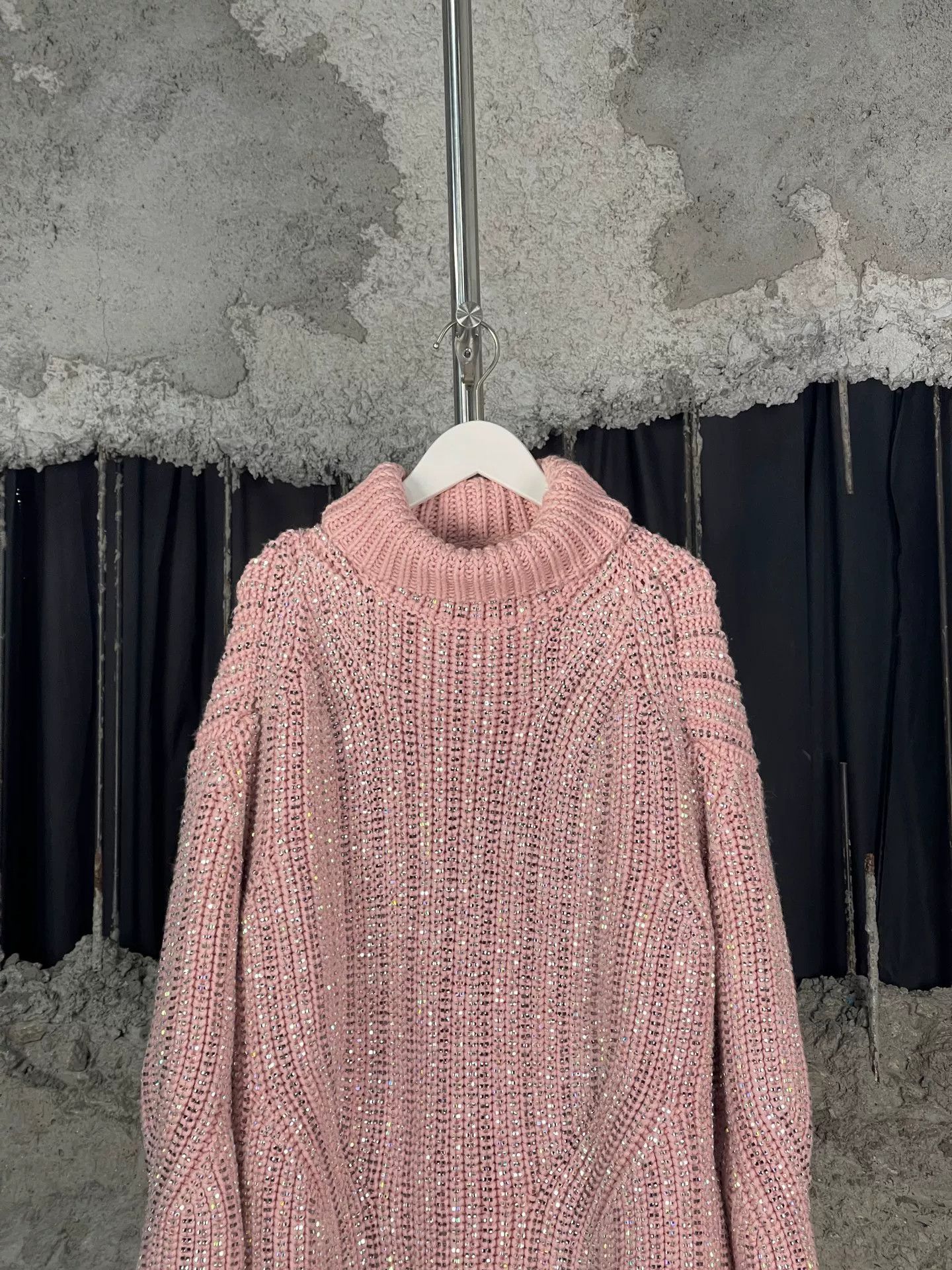 Ermanno Scervino Ermanno Scervino Rhinestone Knit Sweater Size M Size M / US 6-8 / IT 42-44 - 4 Thumbnail