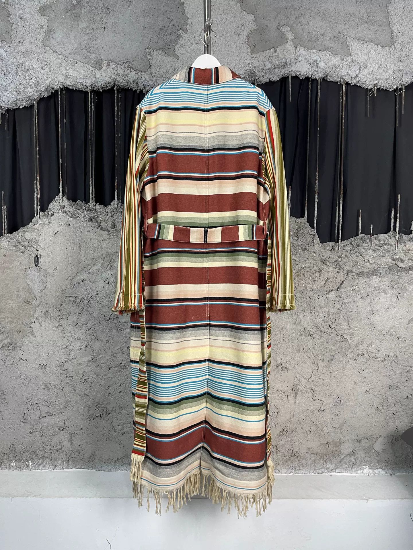 Loewe Loewe Striped Wool Coat Size 48 Size US M / EU 48-50 / 2 - 3 Thumbnail