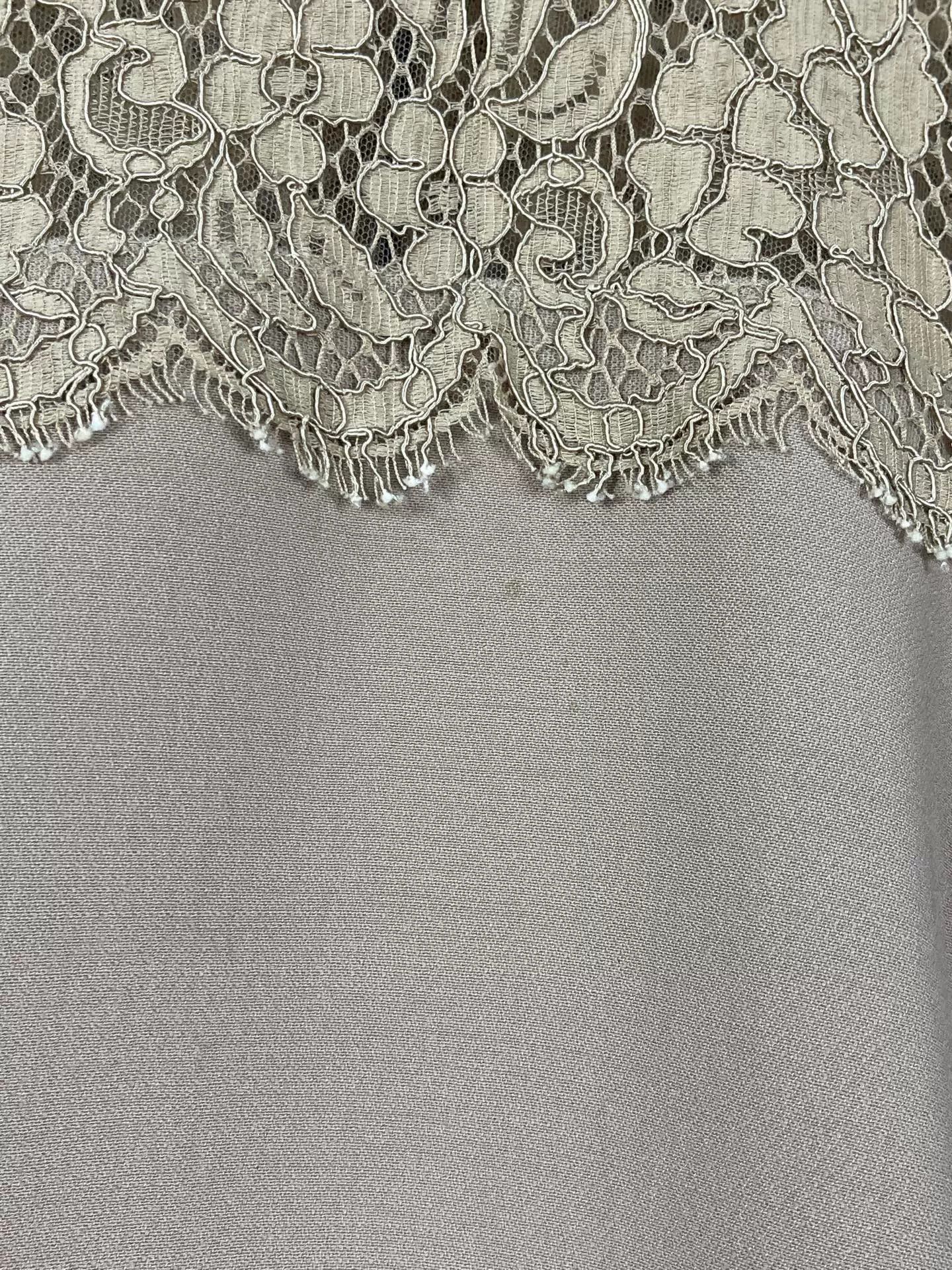 Dolce & Gabbana Dolce & Gabbana Lace Overlay Beige Dress Size 44 Size M / US 6-8 / IT 42-44 - 7 Thumbnail