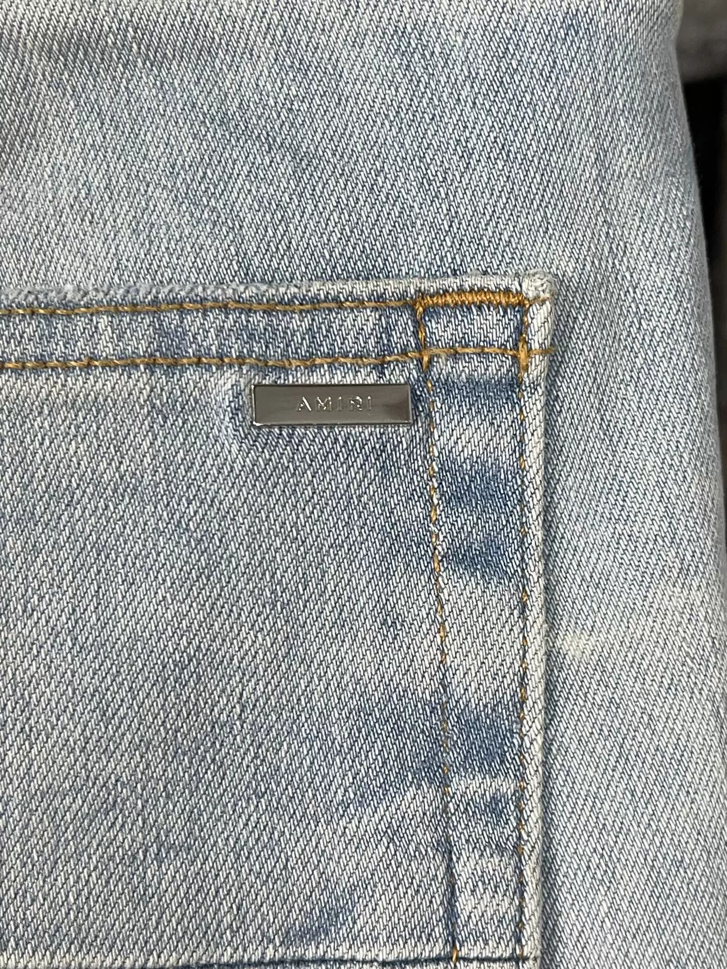 Amiri AMIRI Light Wash Jeans Size 31 Size US 31 - 6 Thumbnail