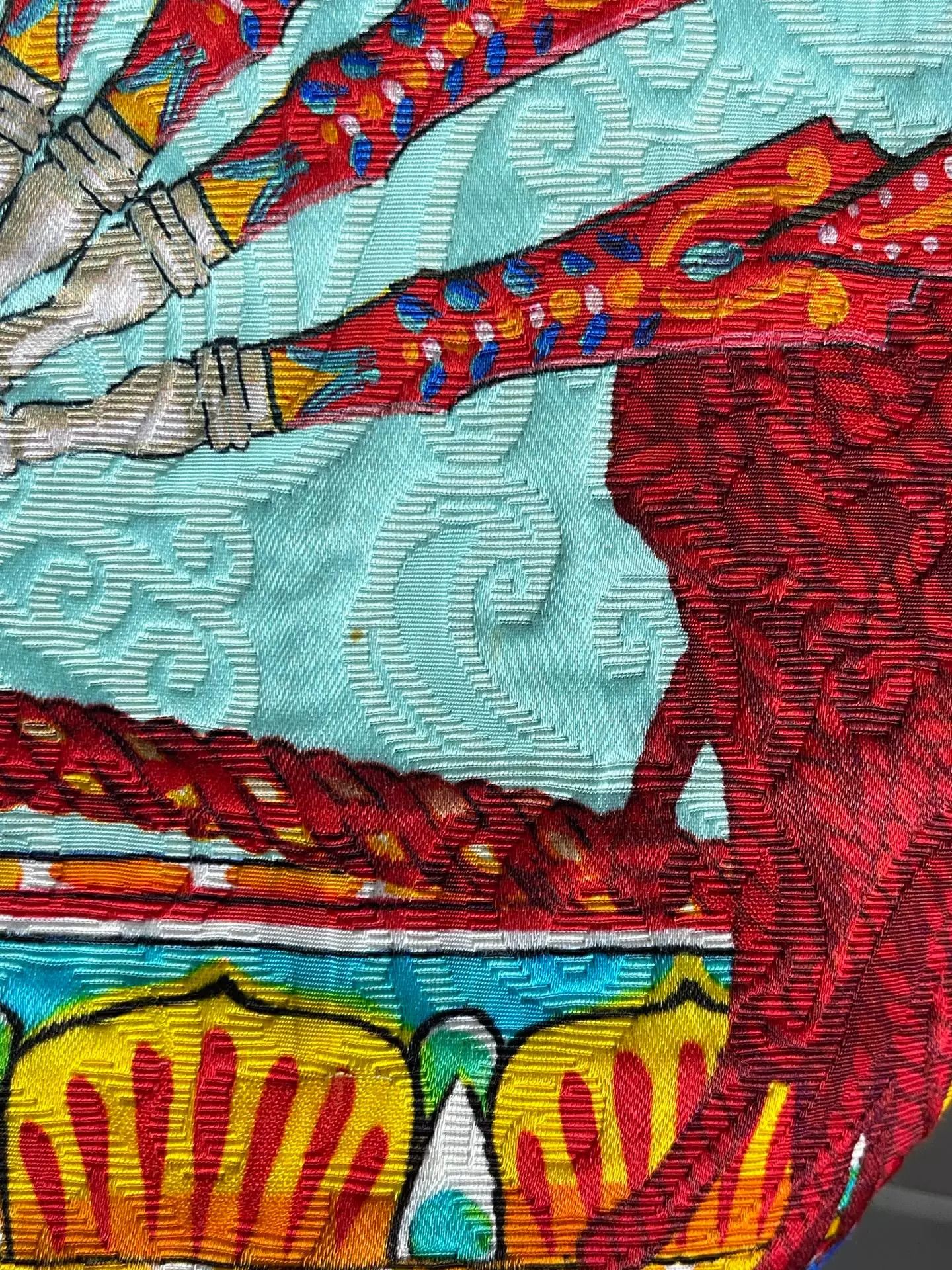 Dolce & Gabbana Dolce & Gabbana Fan Print Sleeveless Dress Size 40 Size S / US 4 / IT 40 - 6 Thumbnail