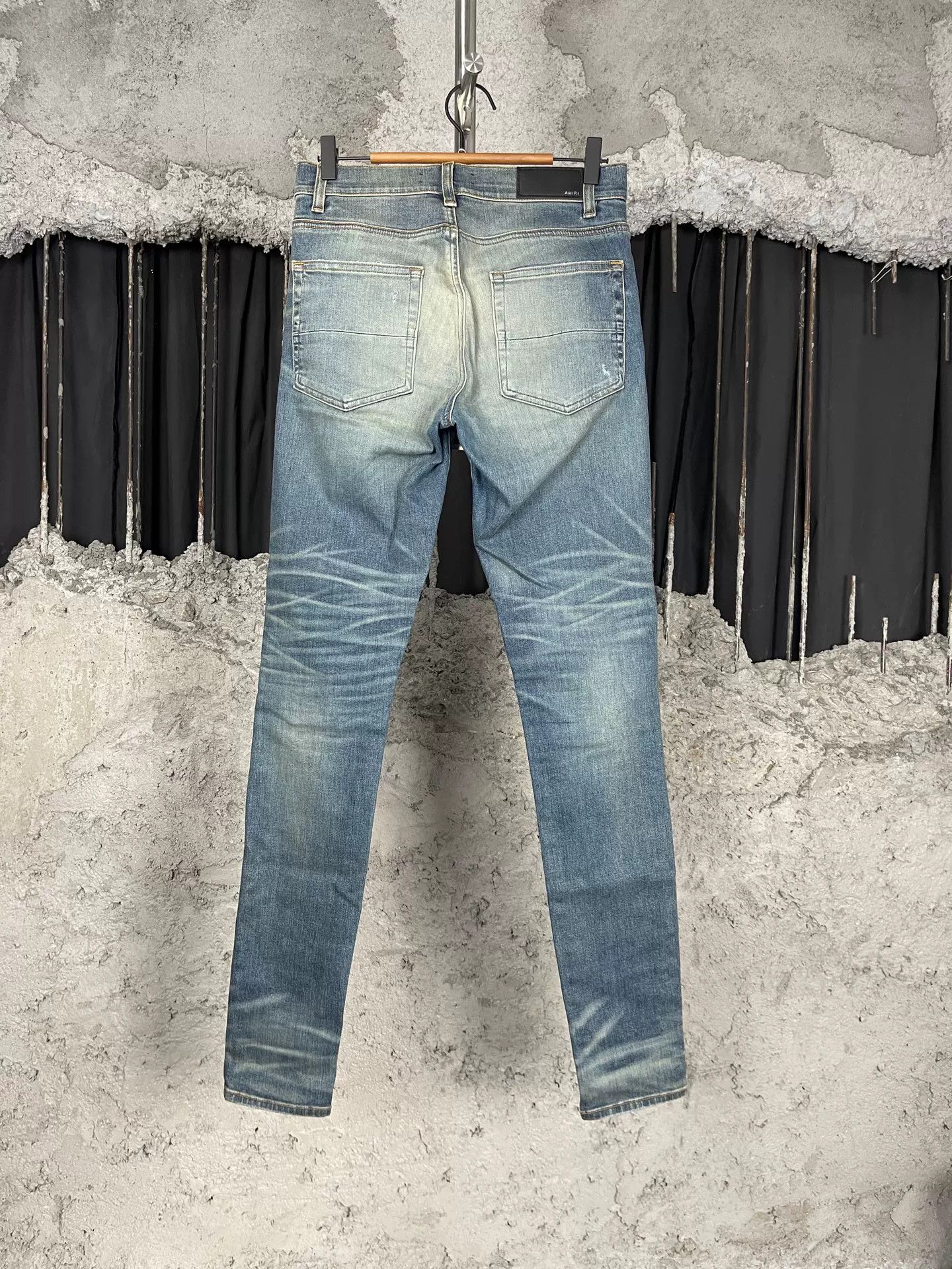Amiri AMIRI Distressed Denim Jeans Size 31 Size US 31 - 3 Thumbnail