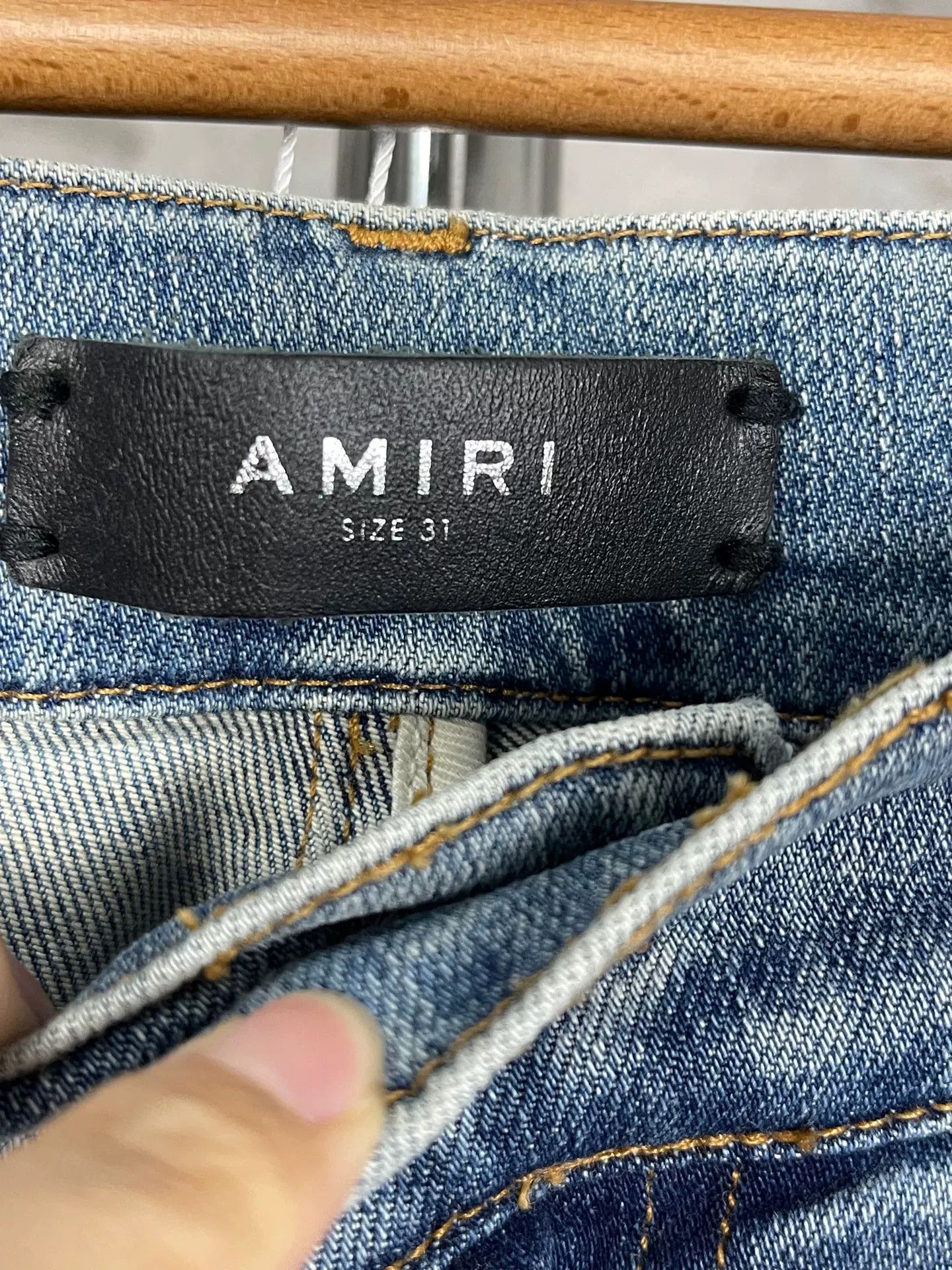 Amiri Amiri Distressed Jeans Size 31 Size US 31 - 8 Thumbnail