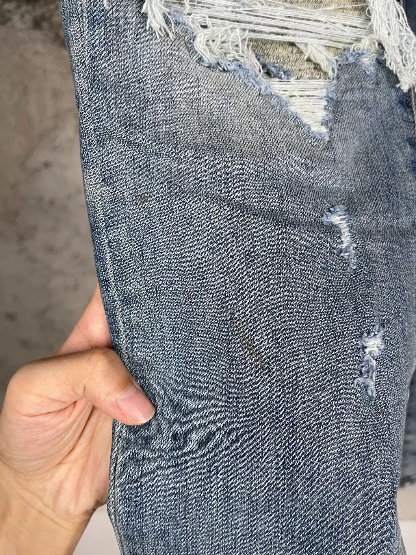 Amiri Amiri Distressed Jeans Size 31 Size US 31 - 7 Thumbnail