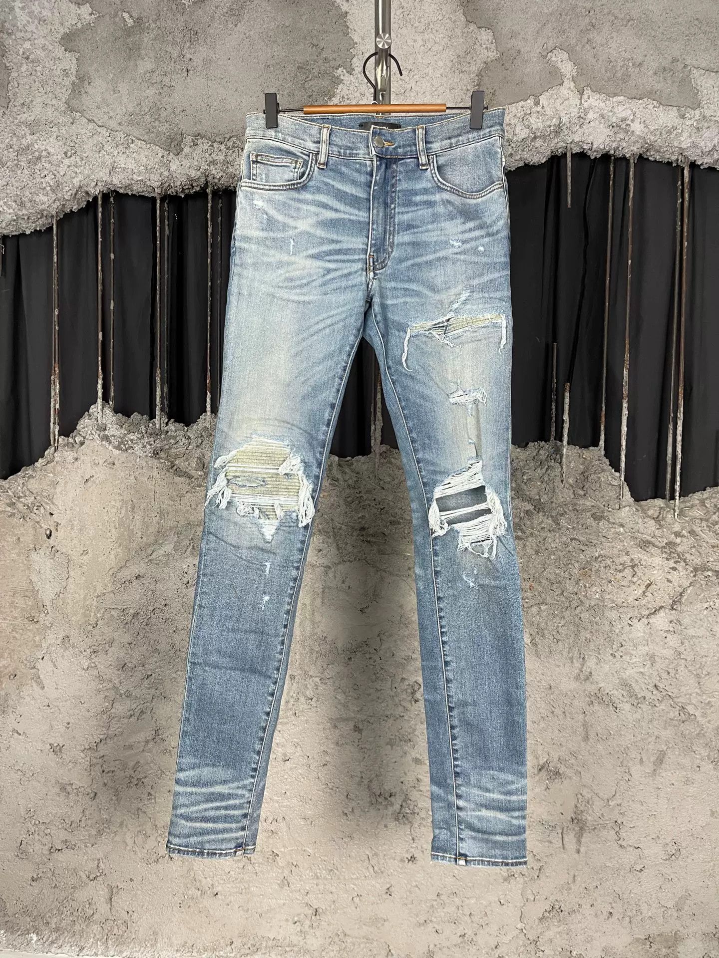 Amiri Amiri Distressed Jeans Size 31 Size US 31 - 2 Thumbnail