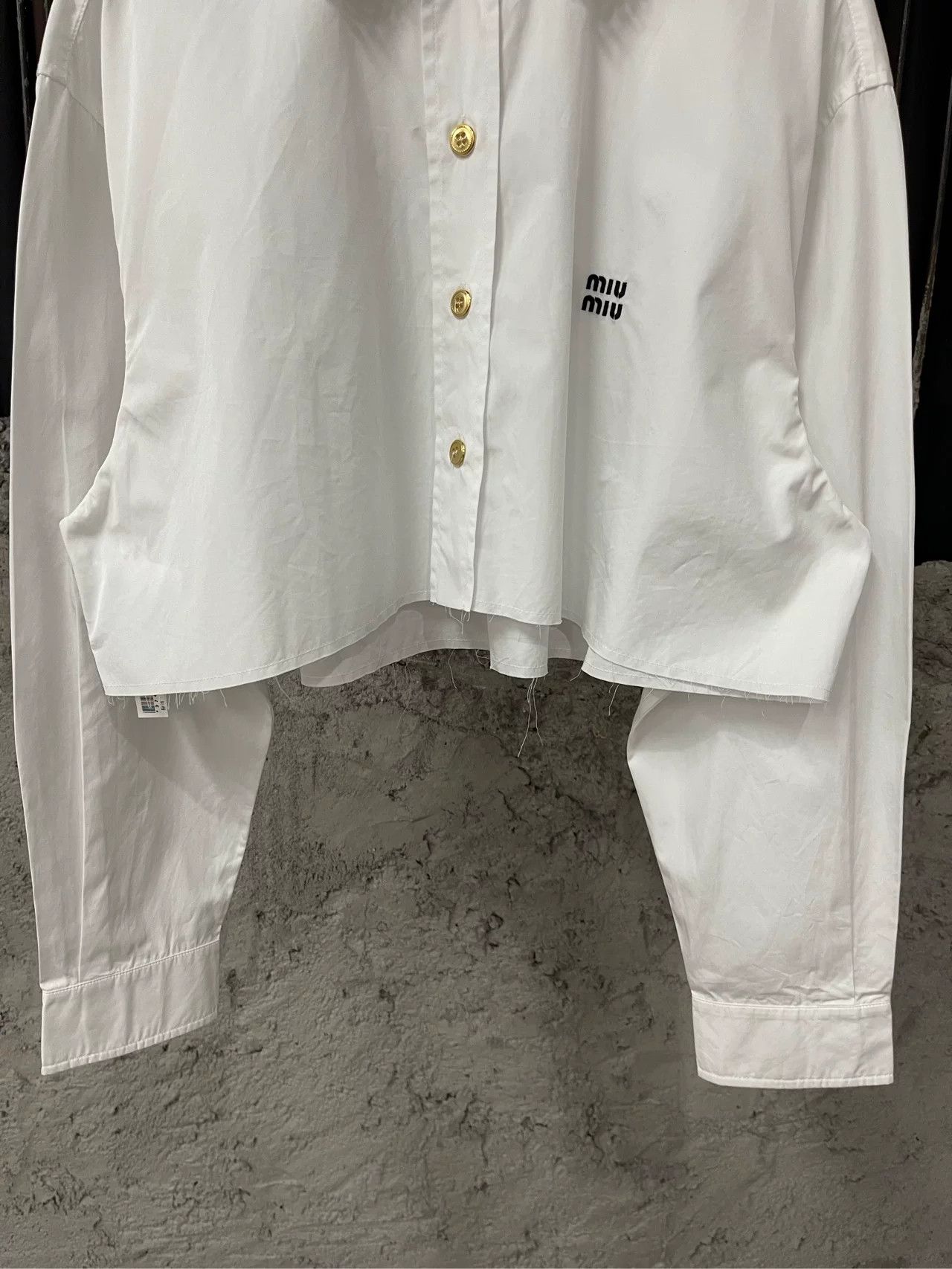 Miu Miu Miu Miu Embroidered Collar Button Up Size 40 Size S / US 4 / IT 40 - 5 Thumbnail