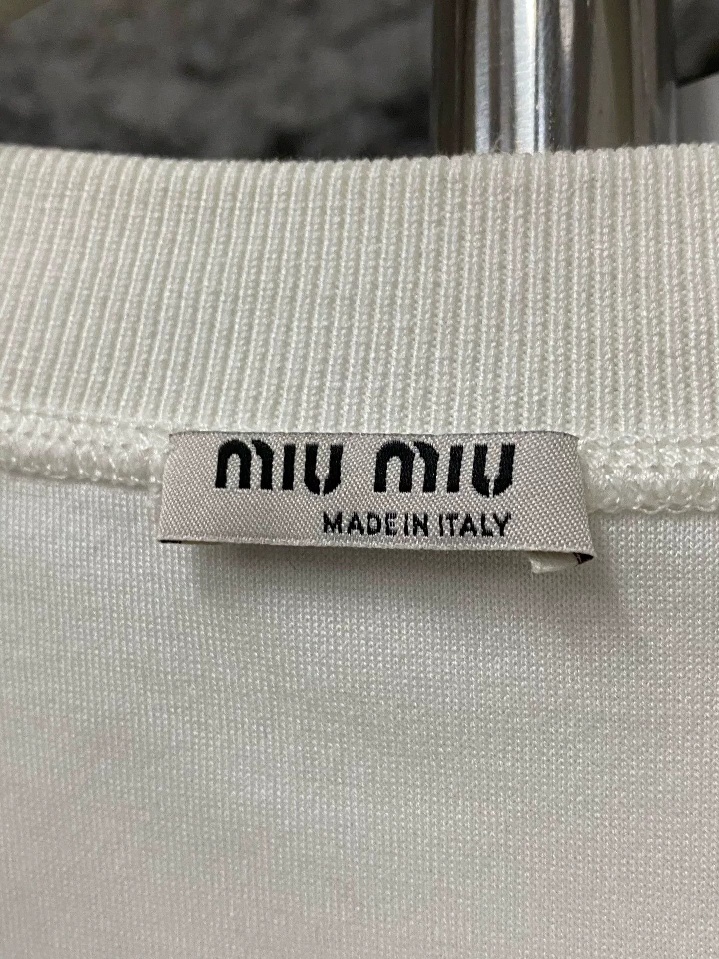 Miu Miu Miu Miu Embellished Bow Sweatshirt Size S Size S / US 4 / IT 40 - 8 Thumbnail