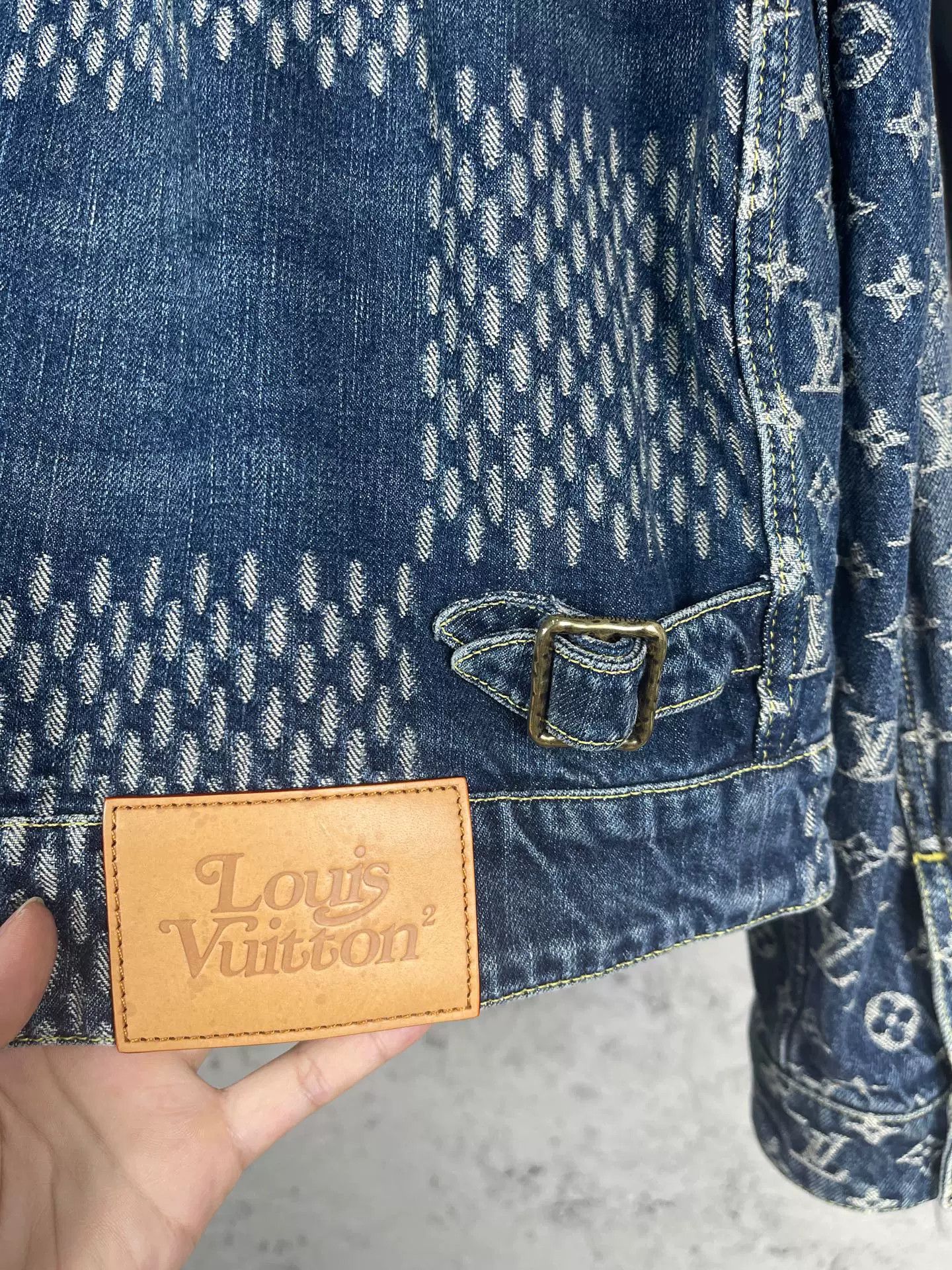 Louis Vuitton Louis Vuitton x Nigo Monogram Denim Jacket Size 48 Size US M / EU 48-50 / 2 - 6 Thumbnail