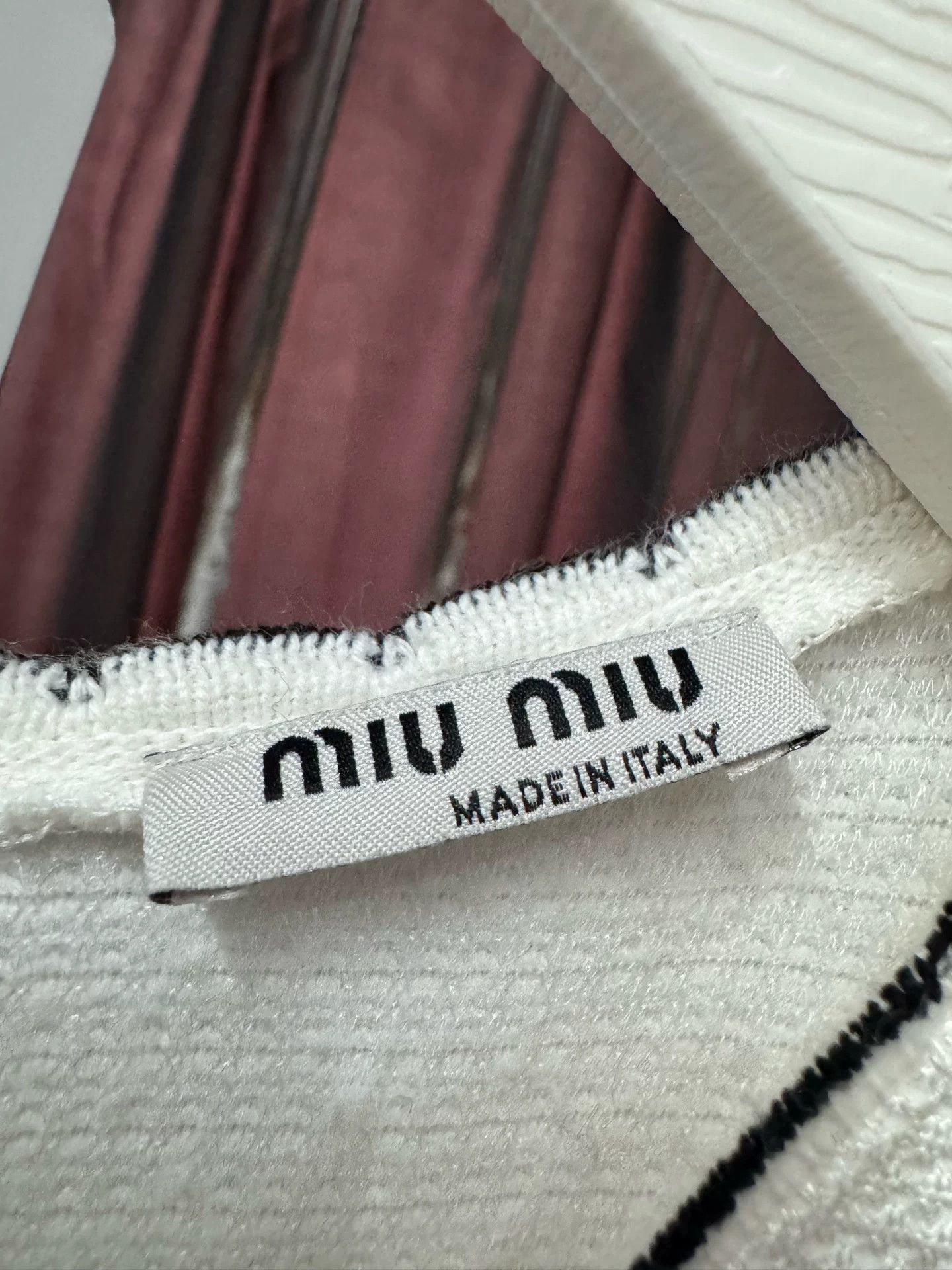 Miu Miu Miu Miu Ribbed Knit Mini Dress Size S Size S / US 4 / IT 40 - 8 Thumbnail